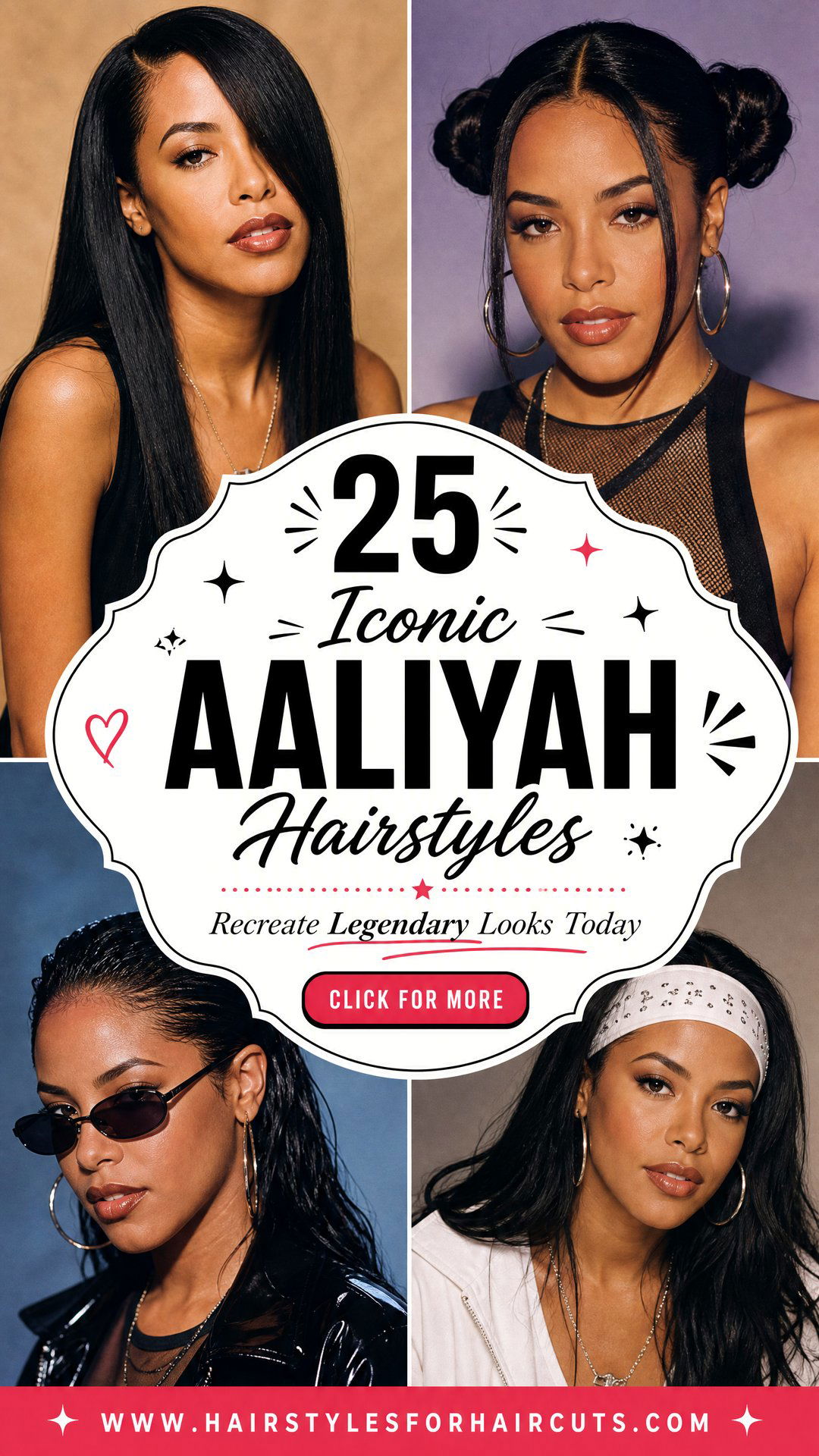 25 Iconic Aaliyah Hairstyles to Recreate Today - 25 Iconic Aaliyah Hairstyles to Recreate Today