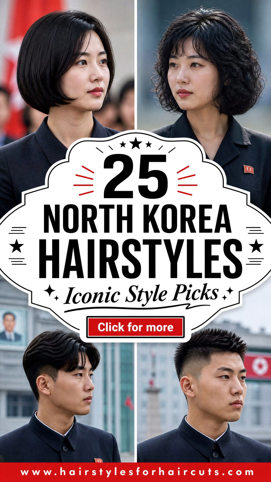 25 Iconic North Korea Hairstyles You Need to See - 25 Iconic North Korea Hairstyles You Need to See