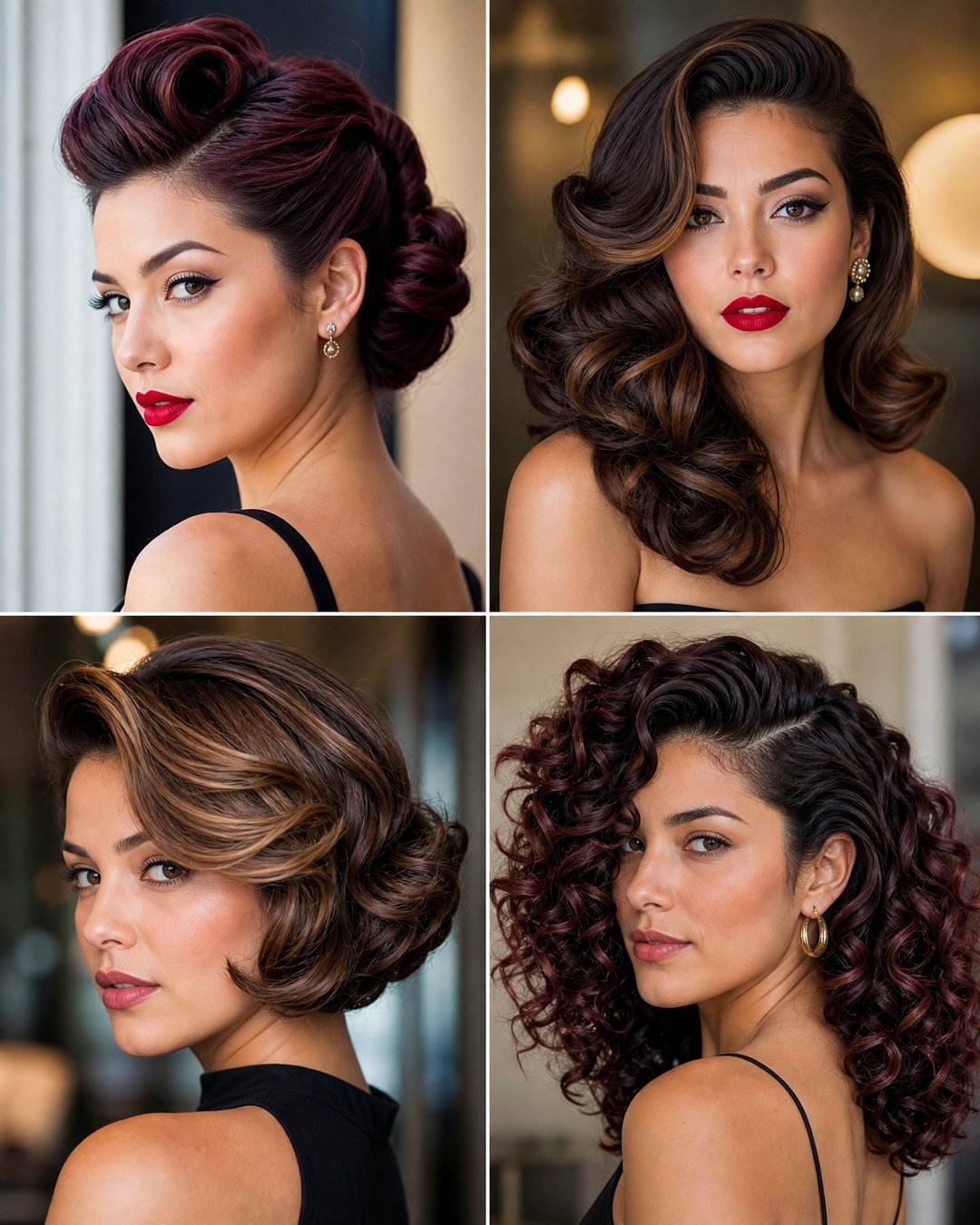 25 Iconic Pachuca Hairstyles to Channel Retro Glam