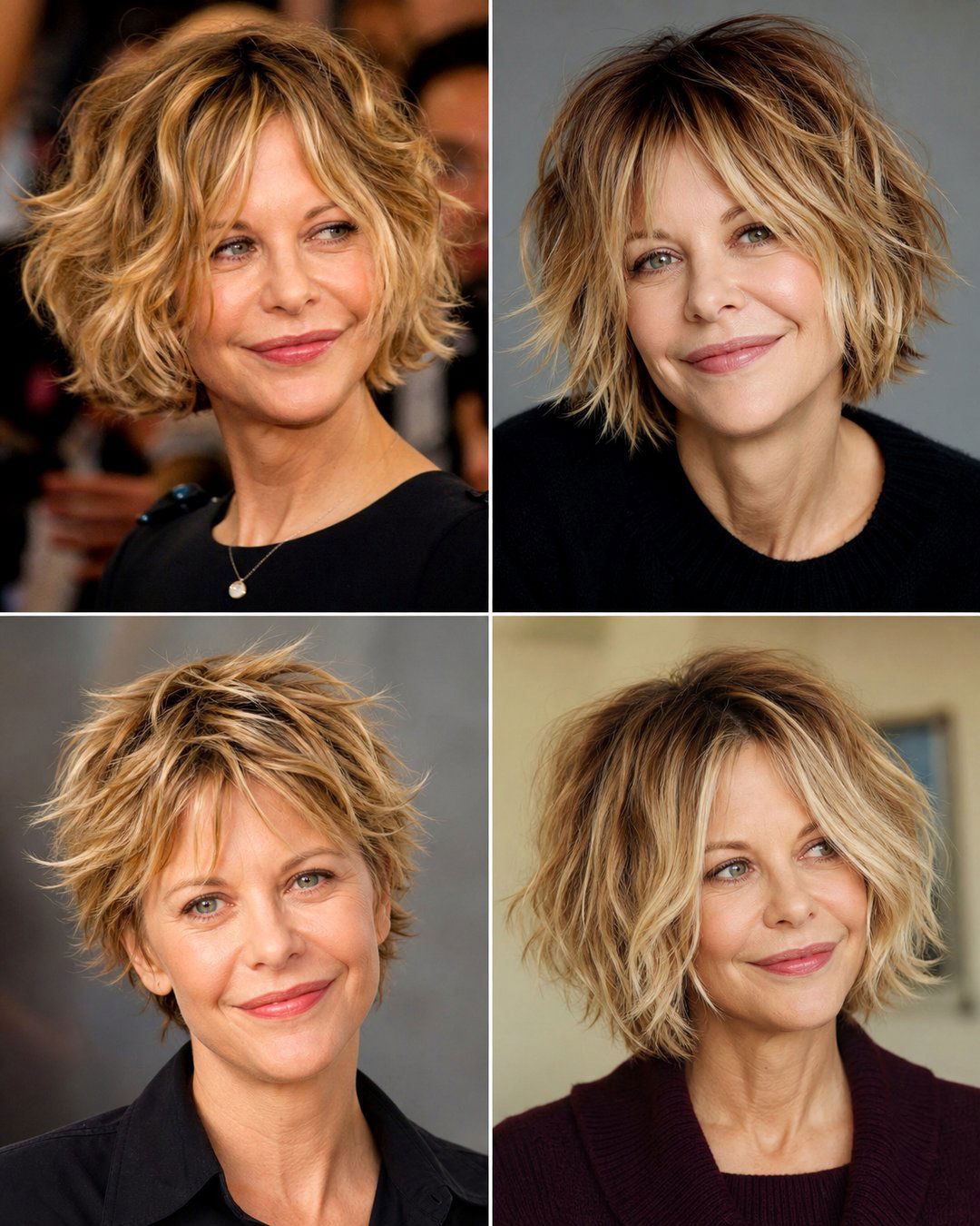 25 Iconic Short Hair Meg Ryan Hairstyles to Copy