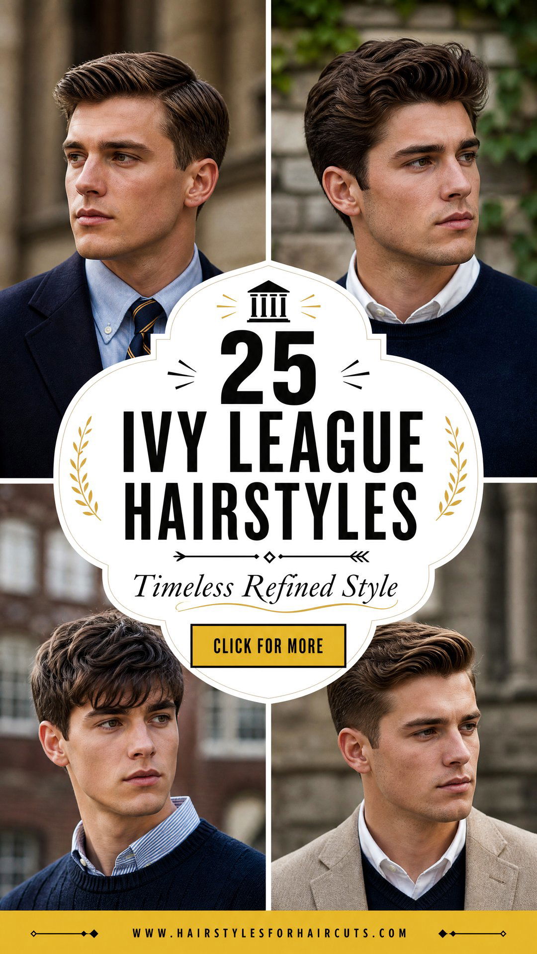 25 Ivy League Hairstyles for Timeless Refined Looks - 25 Ivy League Hairstyles for Timeless, Refined Looks