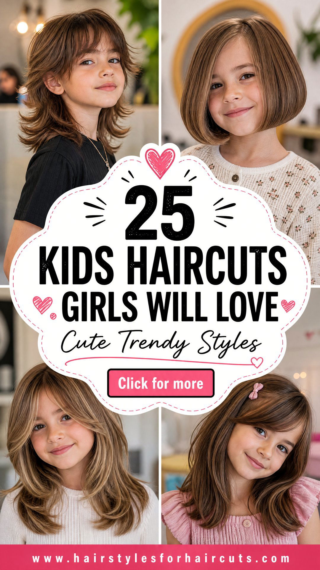 25 Kids Haircuts Girls Will Love Cute and Trendy Styles - 25 Kids Haircuts Girls Will Love: Cute & Trendy Styles