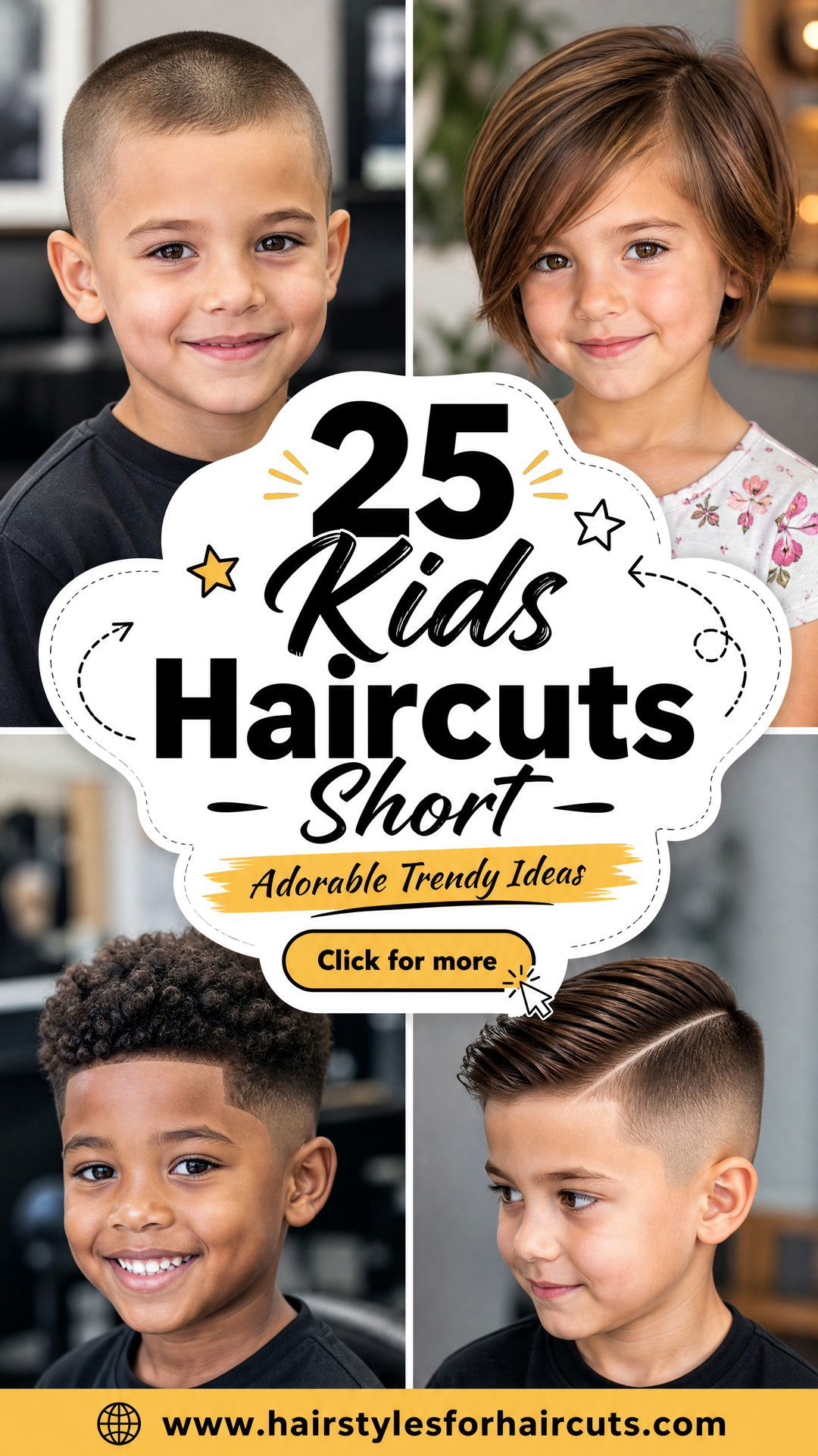 25 Kids Haircuts Short Adorable and Trendy Style Ideas - 25 Kids Haircuts Short: Adorable & Trendy Style Ideas
