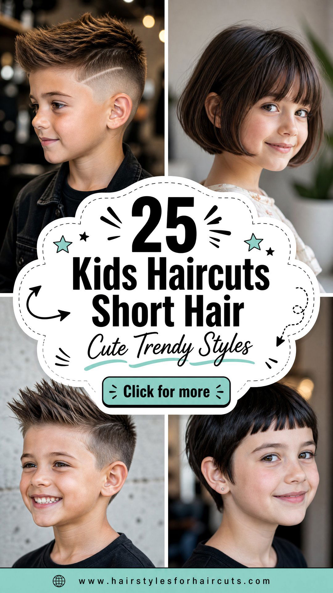 25 Kids Haircuts Short Hair Cute and Trendy Styles to Try - 25 Kids Haircuts Short Hair: Cute & Trendy Styles to Try