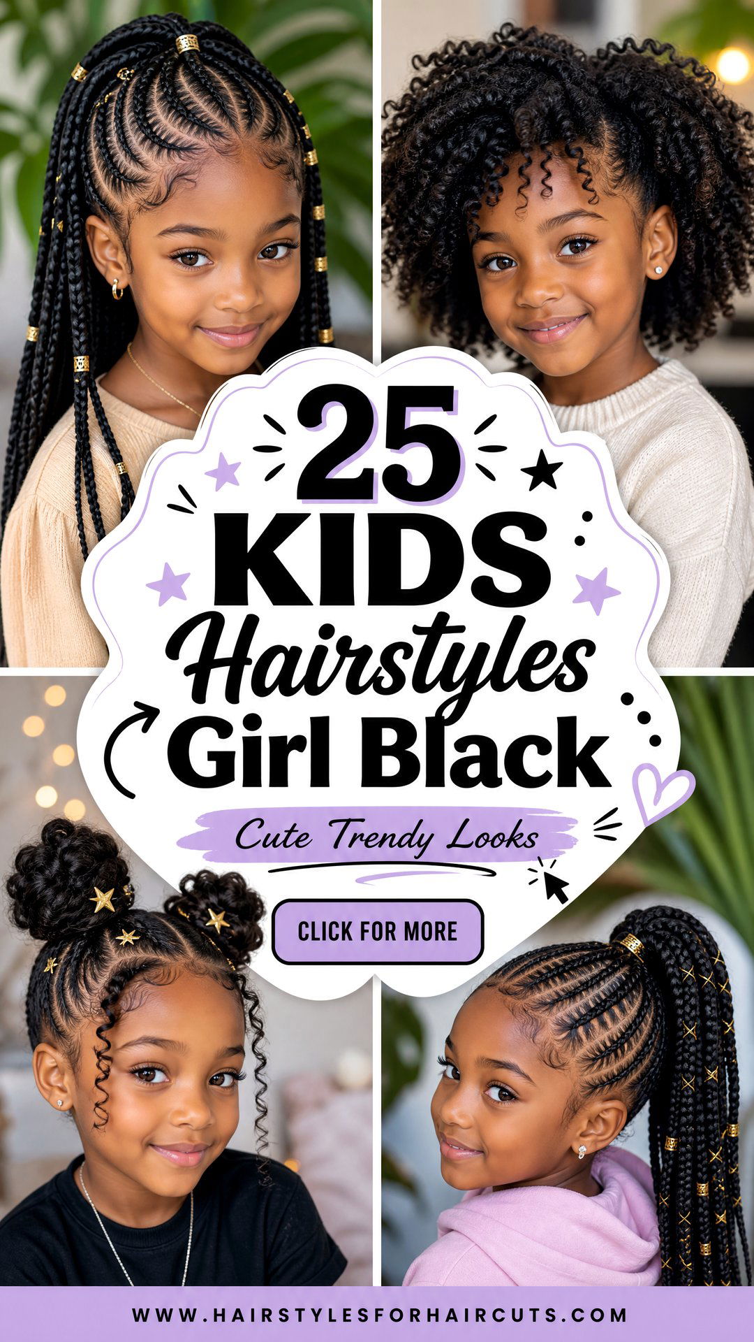 25 Kids Hairstyles Girl Black Cute and Trendy Looks - 25 Kids Hairstyles Girl Black: Cute & Trendy Looks