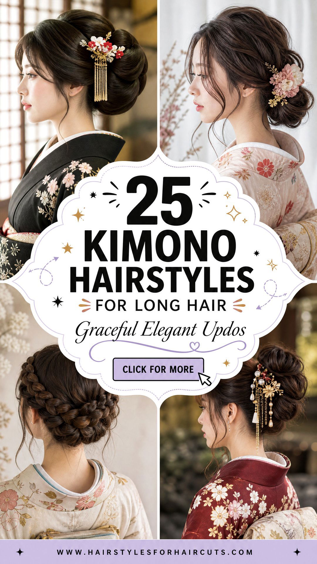 25 Kimono Hairstyles for Long Hair Elegant Ideas - 25 Kimono Hairstyles for Long Hair: Elegant Ideas