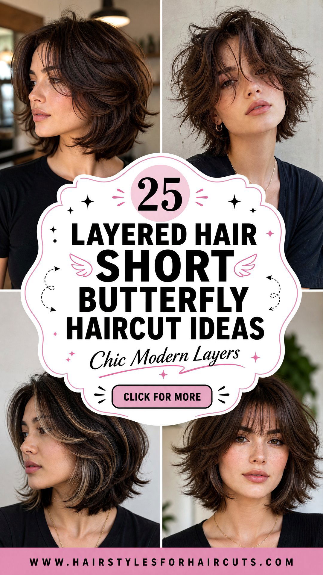 25 Layered Hair Short Butterfly Haircut Ideas to Try - 25 Layered Hair Short Butterfly Haircut Ideas to Try