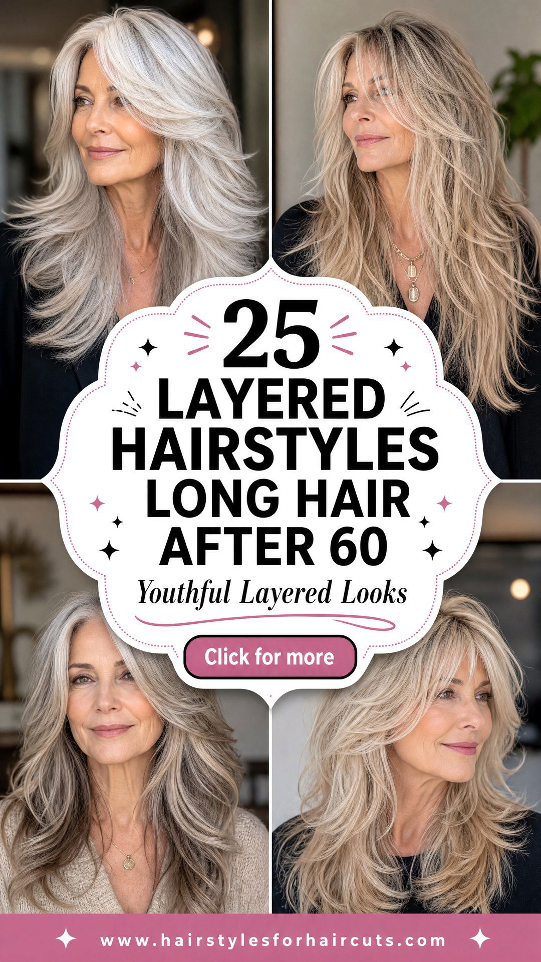 25 Layered Hairstyles Long Hair After 60 to Look Younger - 25 Layered Hairstyles Long Hair After 60 to Look Younger