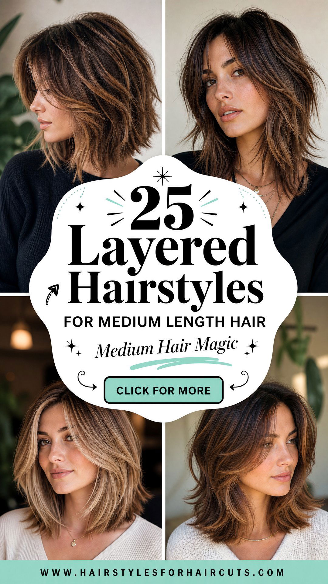 25 Layered Hairstyles for Medium Length Hair to Try Now - 25 Layered Hairstyles for Medium Length Hair to Try Now