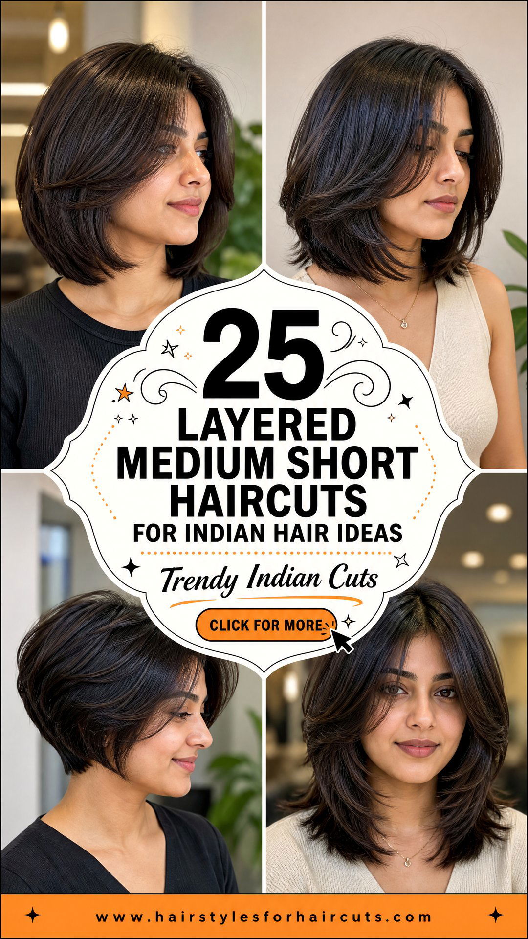 25 Layered Medium Short Haircuts for Indian Hair Ideas - 25 Layered Medium Short Haircuts for Indian Hair Ideas