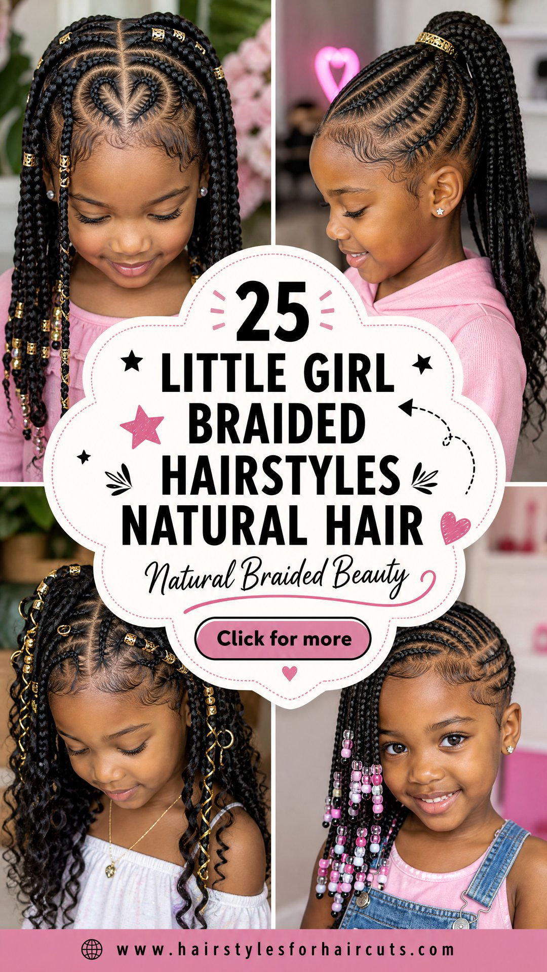 25 Little Girl Braided Hairstyles With Natural Hair - 25 Little Girl Braided Hairstyles With Natural Hair