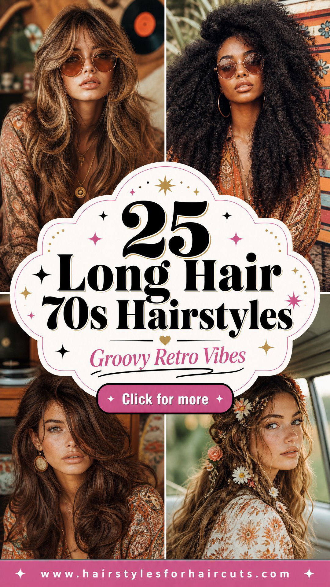 25 Long Hair 70s Hairstyles for Retro Vibes - 25 Long Hair 70s Hairstyles for Retro Vibes