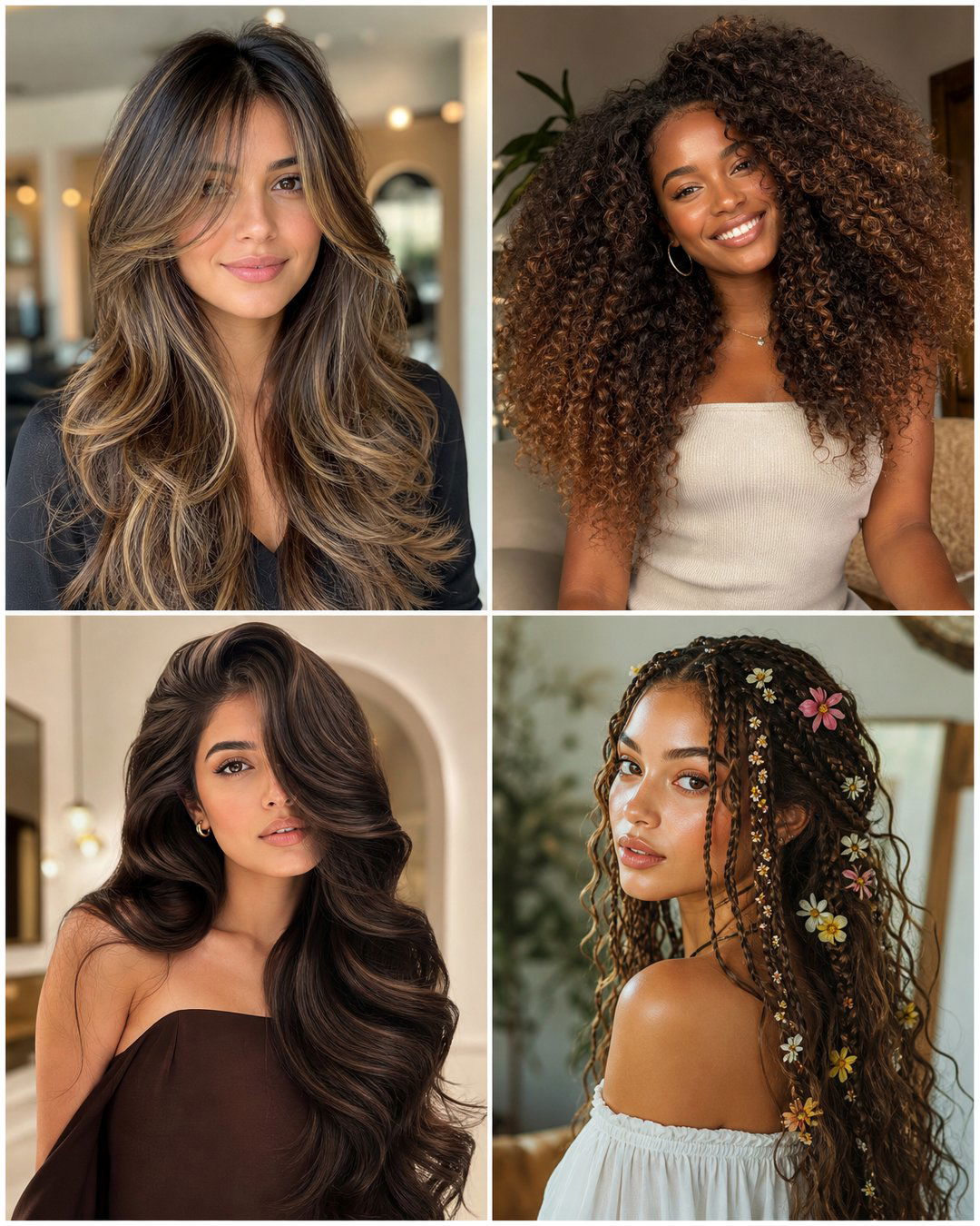 25 Long Hair 70s Hairstyles for Retro Vibes
