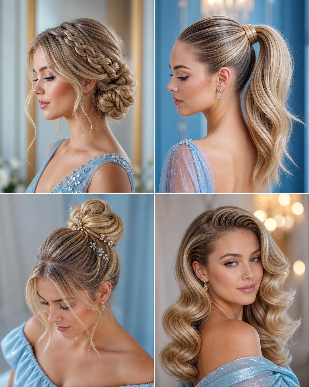 25 Long Hair Cinderella Hairstyles for a Fairytale Look