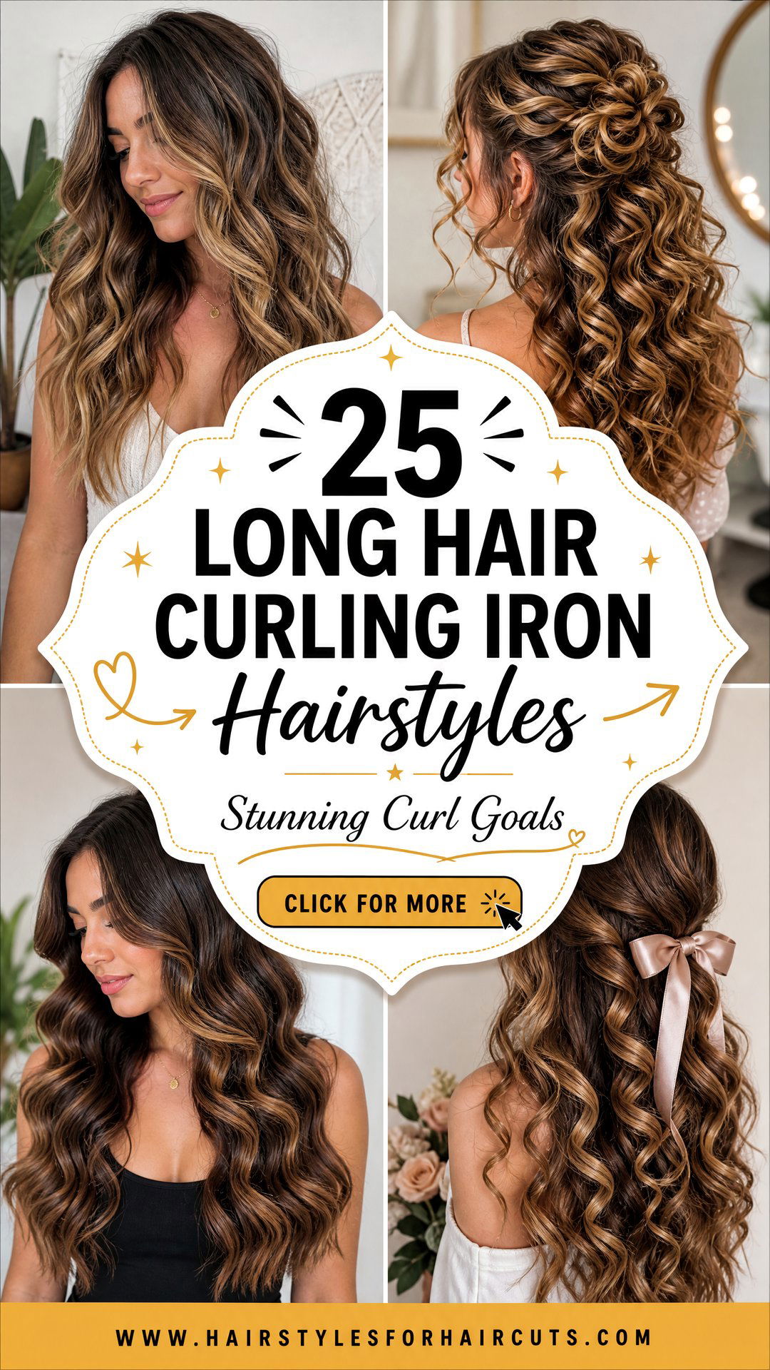 25 Long Hair Curling Iron Hairstyles for Stunning Curls - 25 Long Hair Curling Iron Hairstyles for Stunning Curls