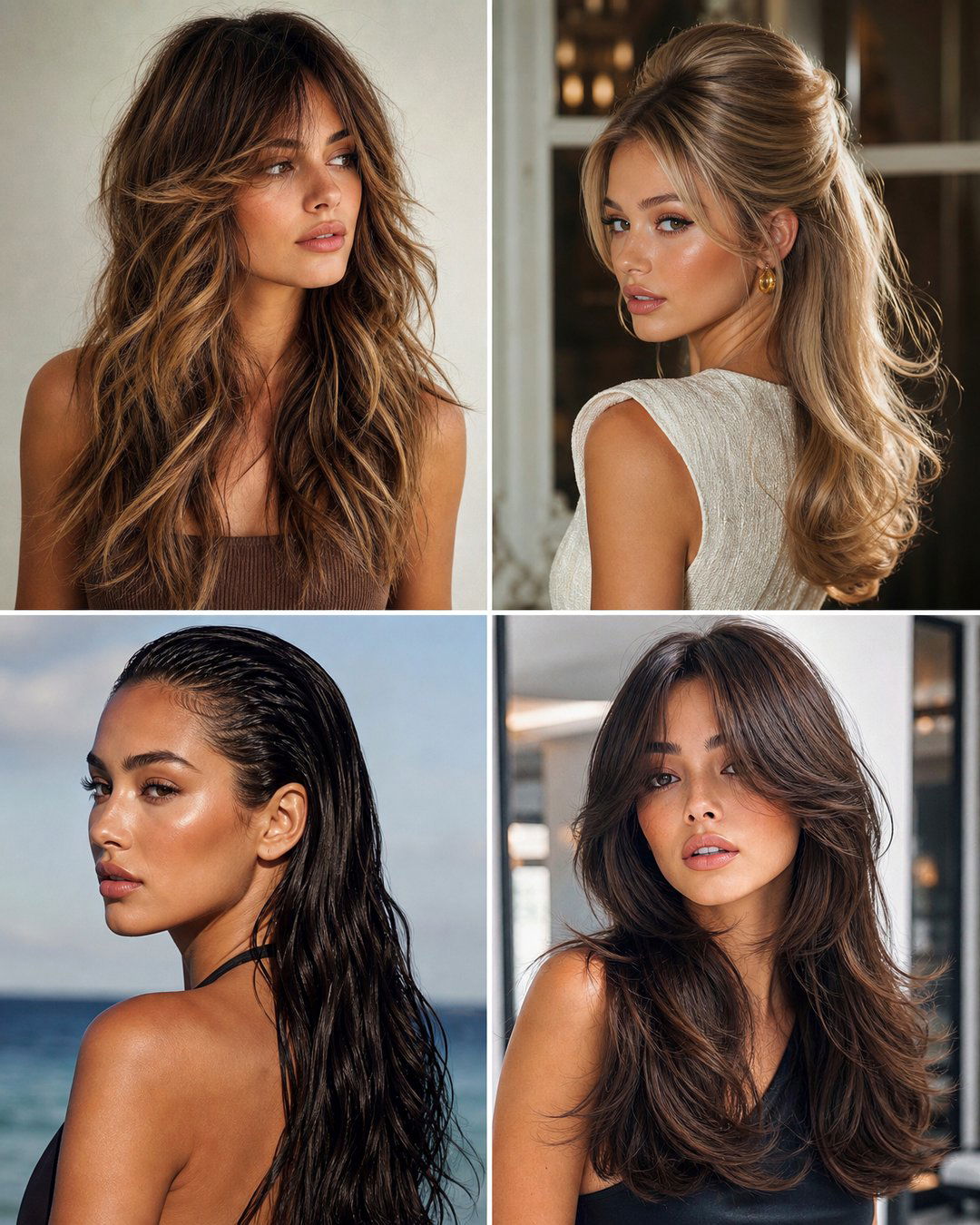 25 Long Hair Easy Rock Hairstyles for Edgy Looks