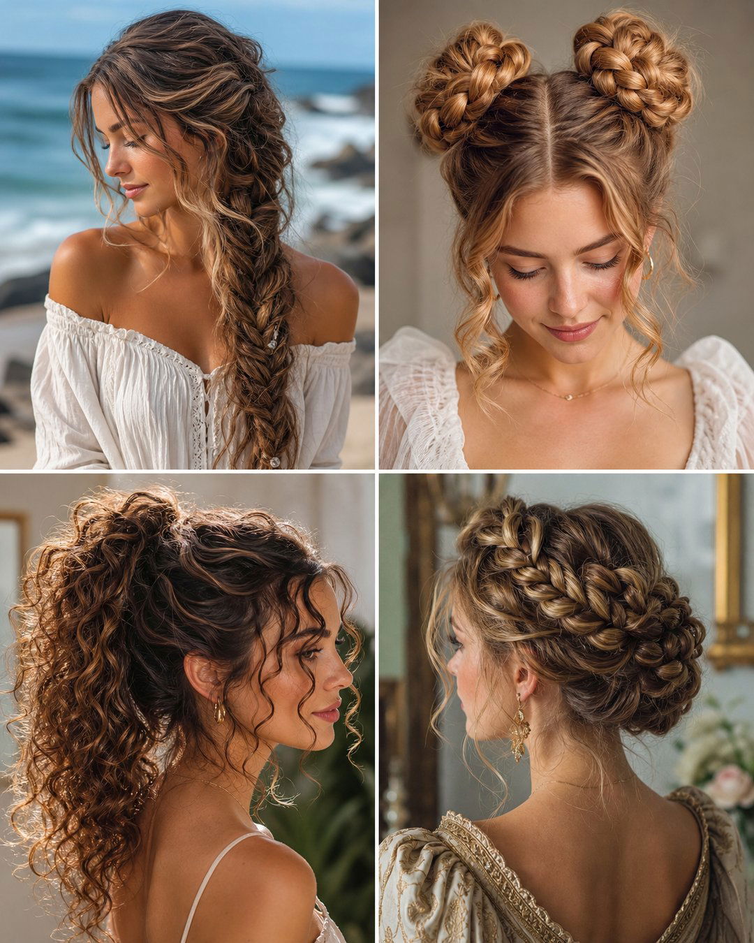 25 Long Hair Korean Wedding Hairstyles for Brides