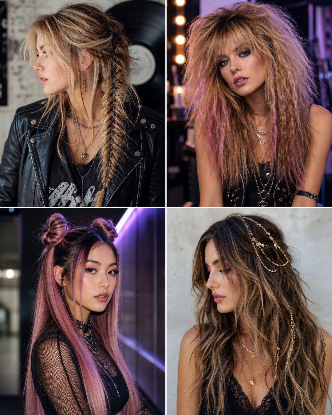 25 Long Hair Rock Concert Hairstyles to Stand Out