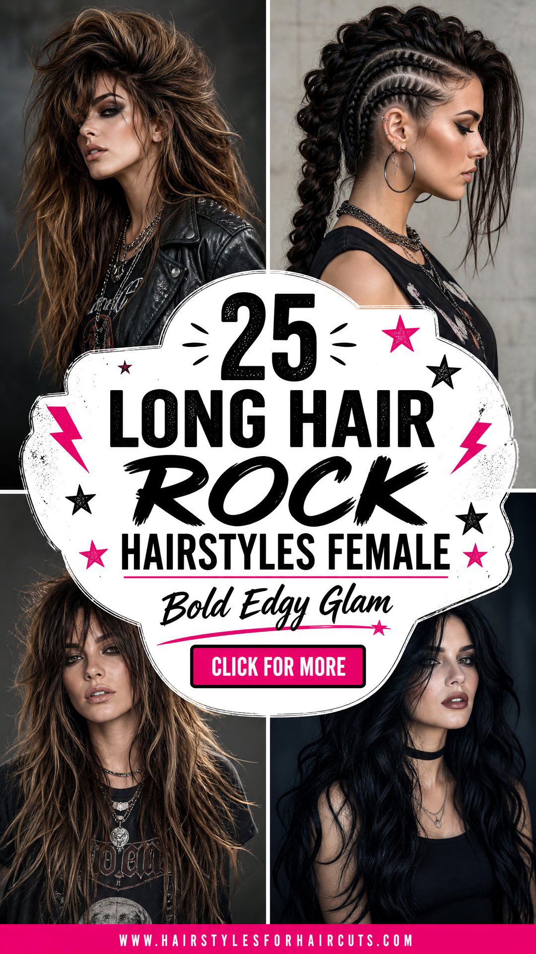 25 Long Hair Rock Hairstyles Female Bold and Edgy Looks - 25 Long Hair Rock Hairstyles Female Bold & Edgy Looks