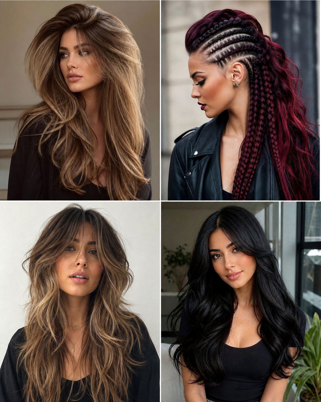 25 Long Hair Rock Hairstyles Female Bold and Edgy Looks