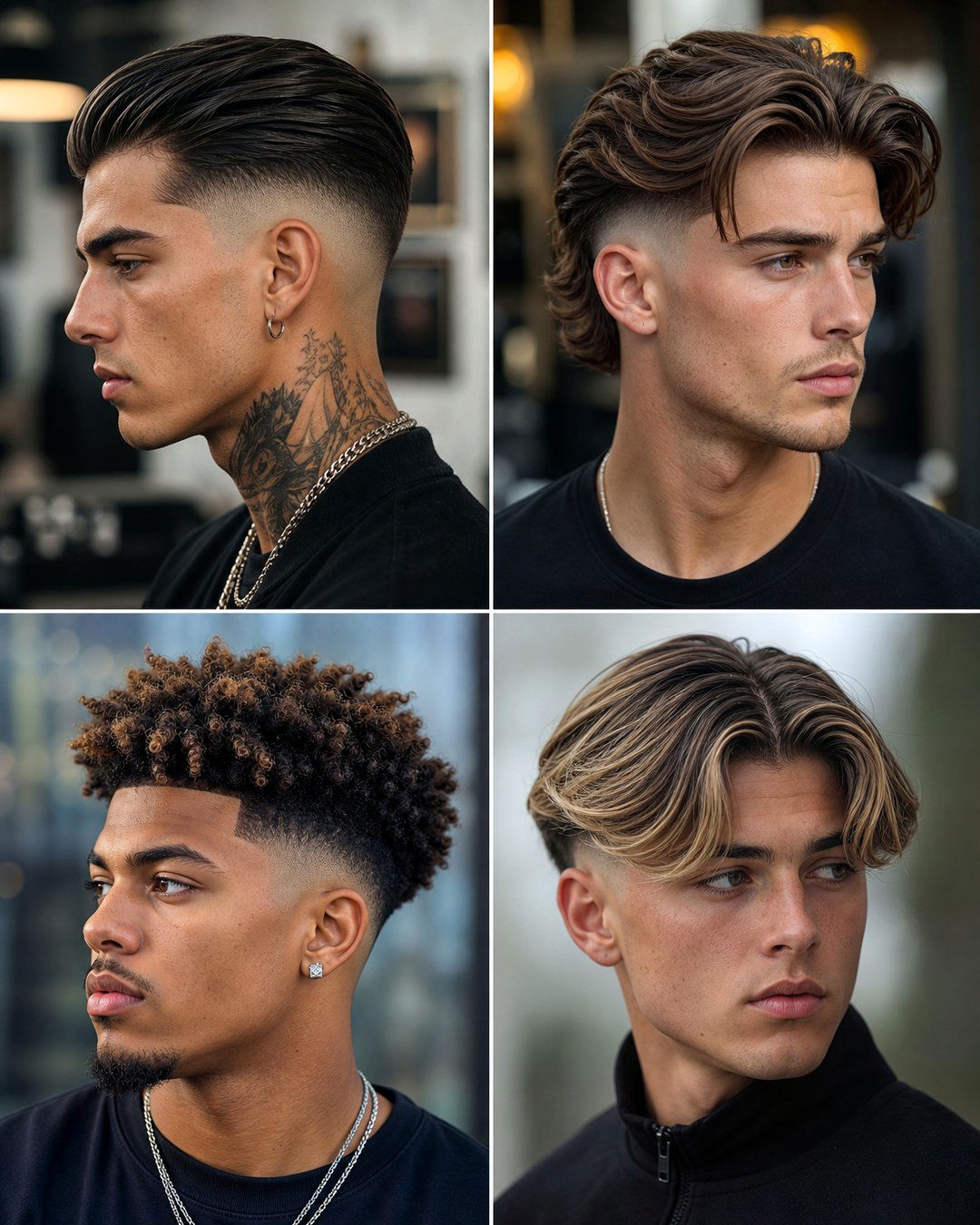 25 Long Hair Skin Fade Haircuts for a Sharp Look