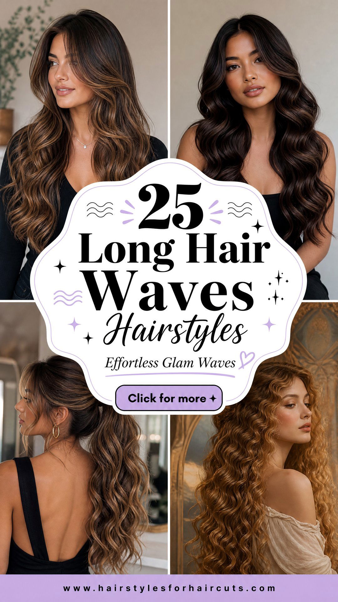 25 Long Hair Waves Hairstyles for Effortless Glam - 25 Long Hair Waves Hairstyles for Effortless Glam