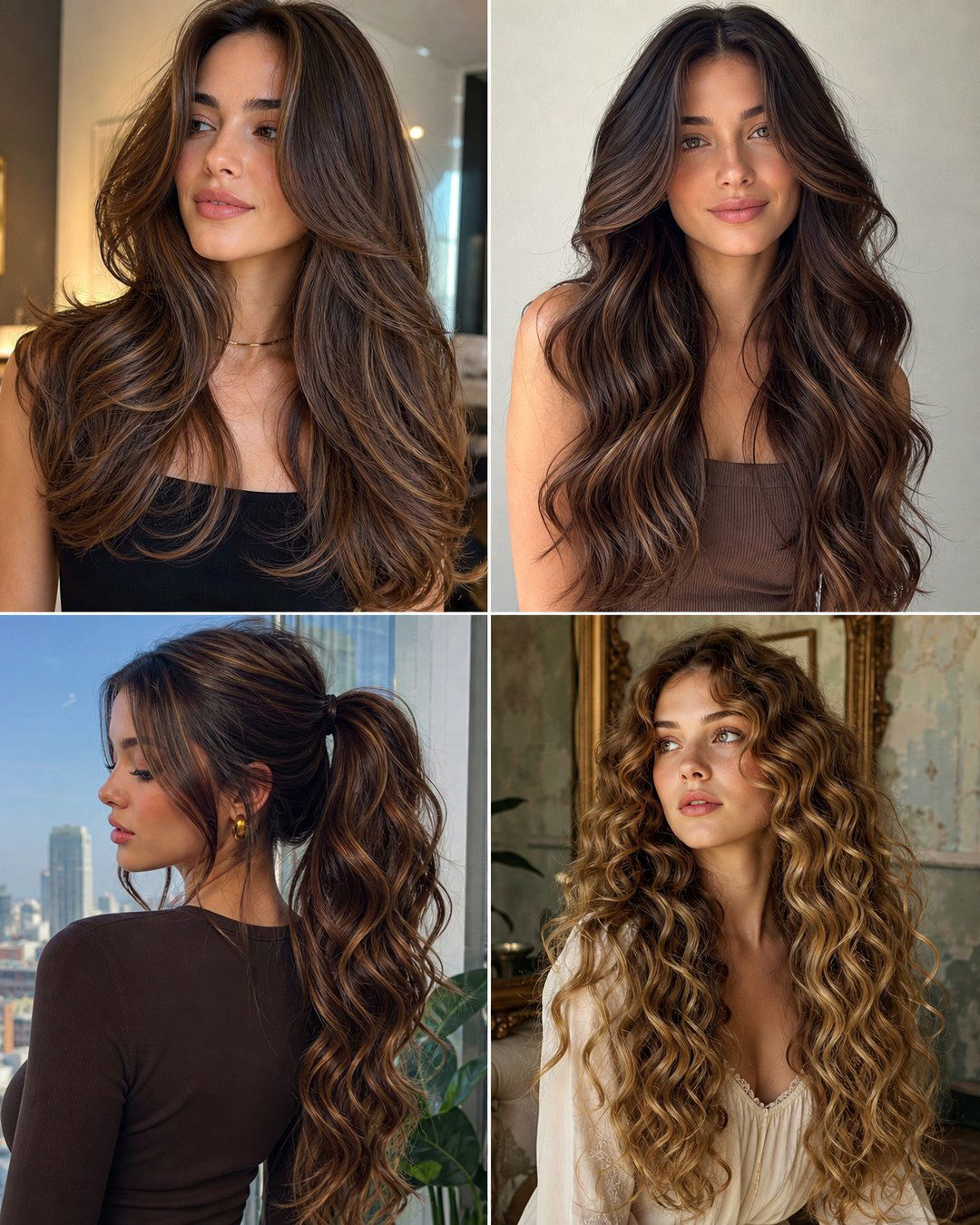25 Long Hair Waves Hairstyles for Effortless Glam
