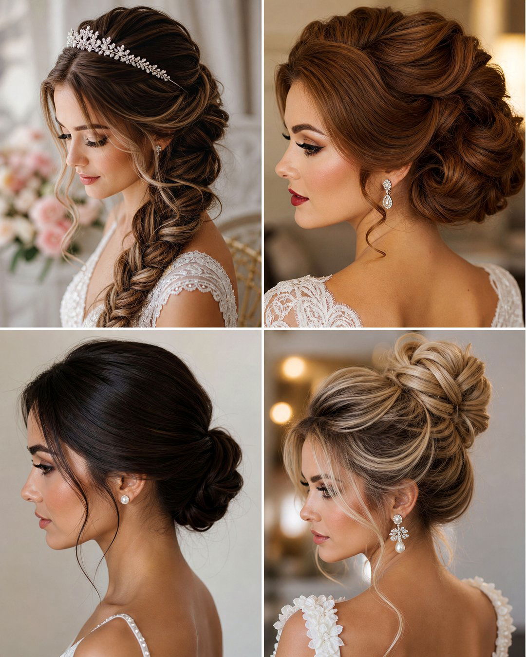 25 Long Hair Wedding Hairstyles Updo for Brides