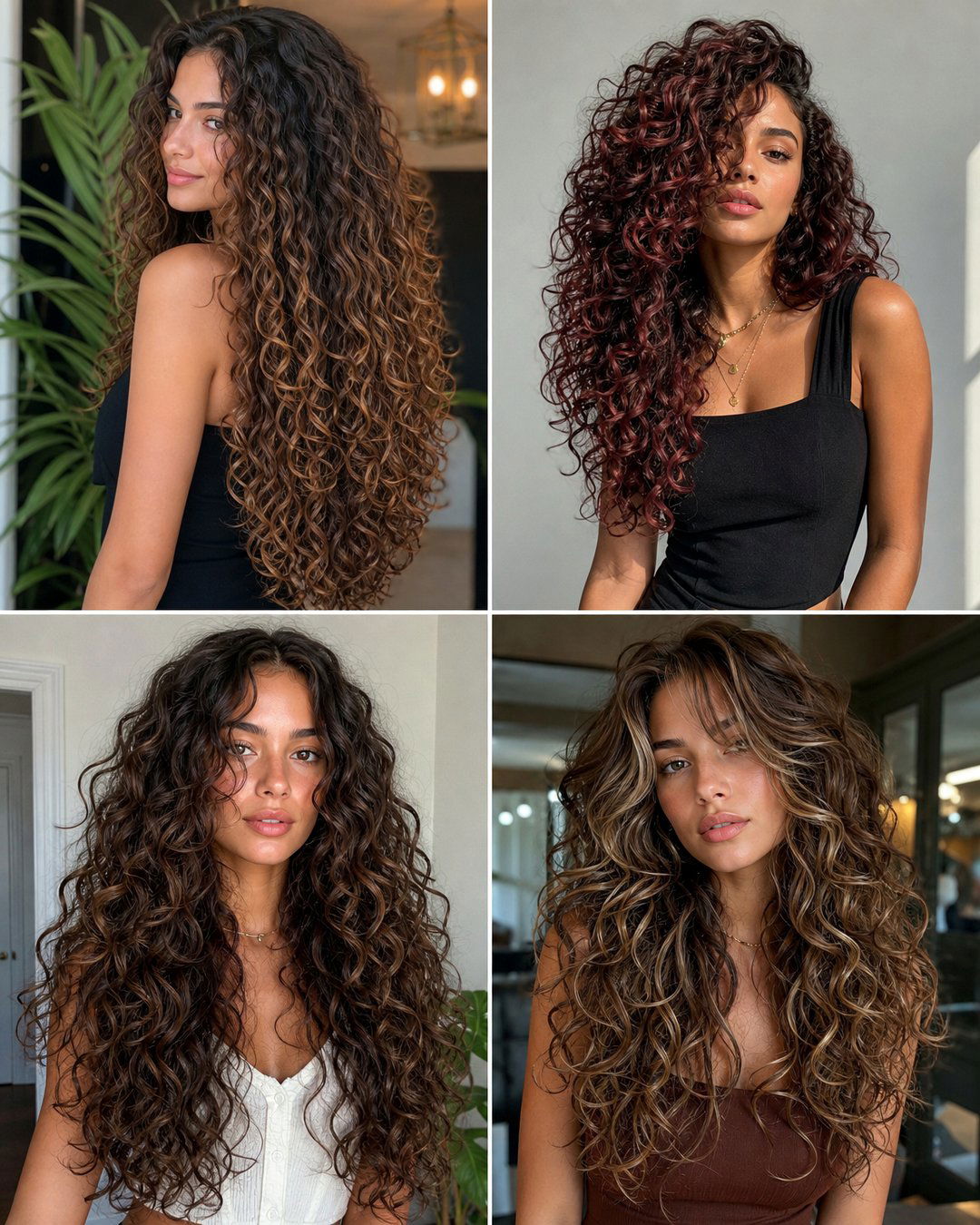 25 Long Haircuts Curly Hair Ideas for Bouncy Volume