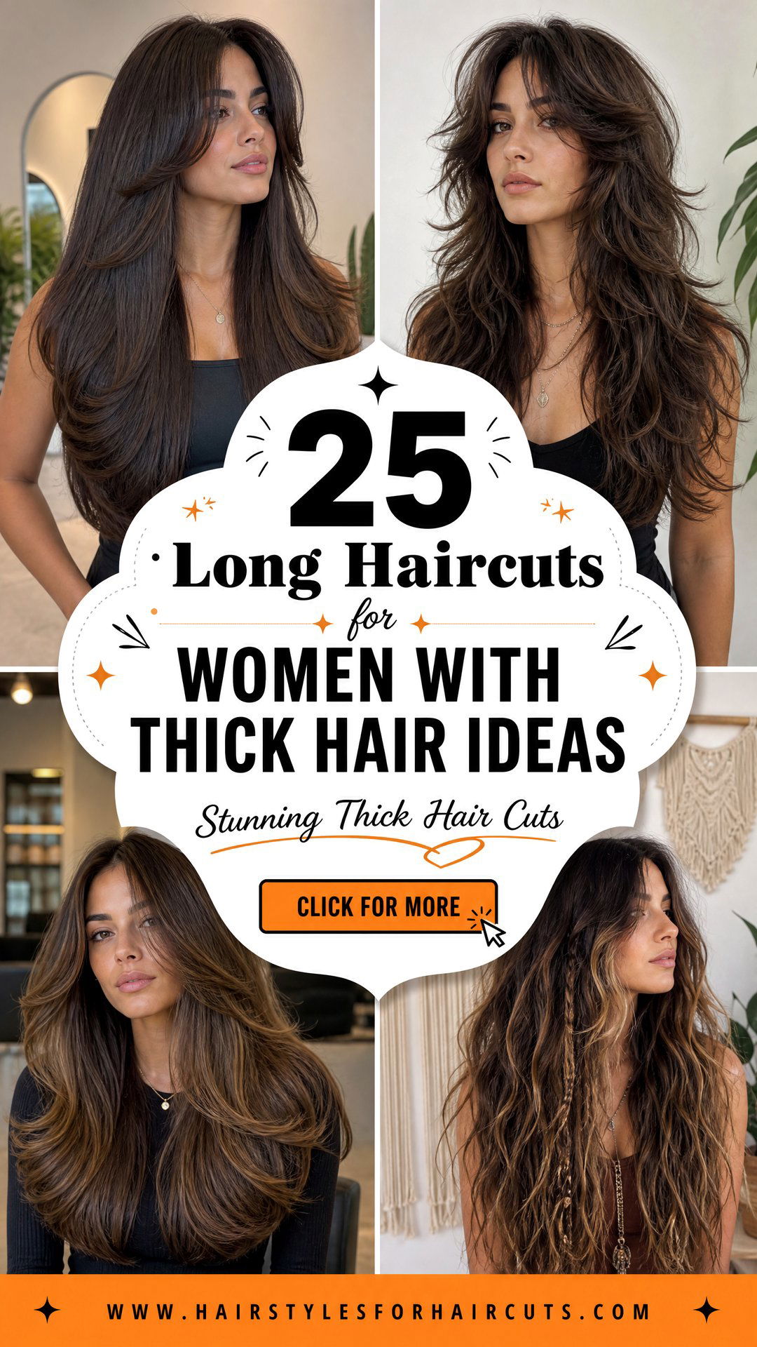 25 Long Haircuts for Women With Thick Hair Stunning Cuts - 25 Long Haircuts for Women With Thick Hair: Stunning Cuts