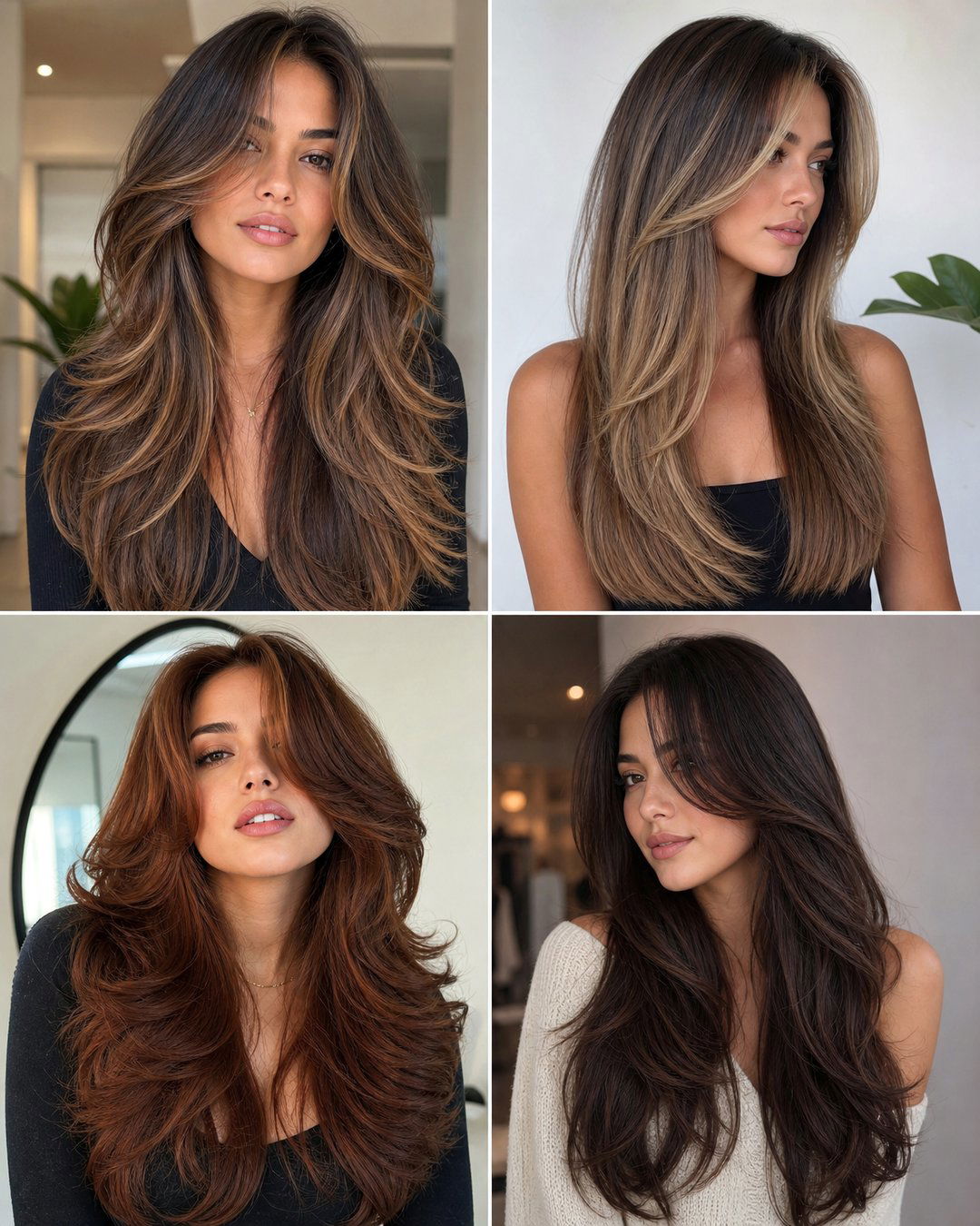 25 Long Volume Layer Haircuts Bouncy and Trendy Looks
