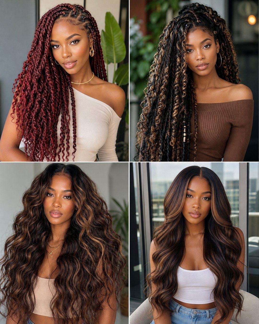 25 Long Wavy Hairstyles for Black Hair Stunning Looks