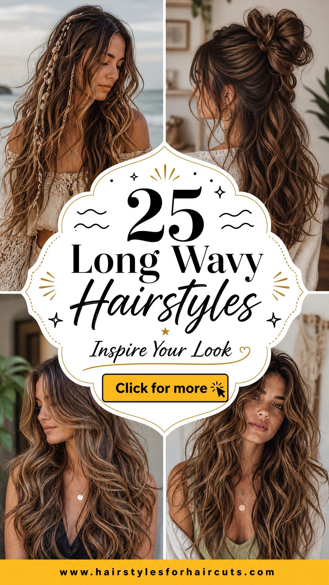 25 Long Wavy Hairstyles for Women to Inspire You - 25 Long Wavy Hairstyles for Women to Inspire You