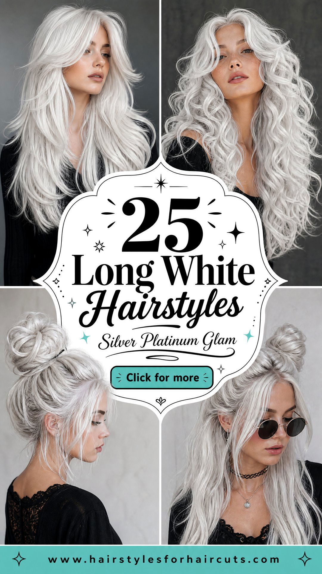 25 Long White Hairstyles Stunning Silver and Platinum Looks - 25 Long White Hairstyles: Stunning Silver & Platinum Looks