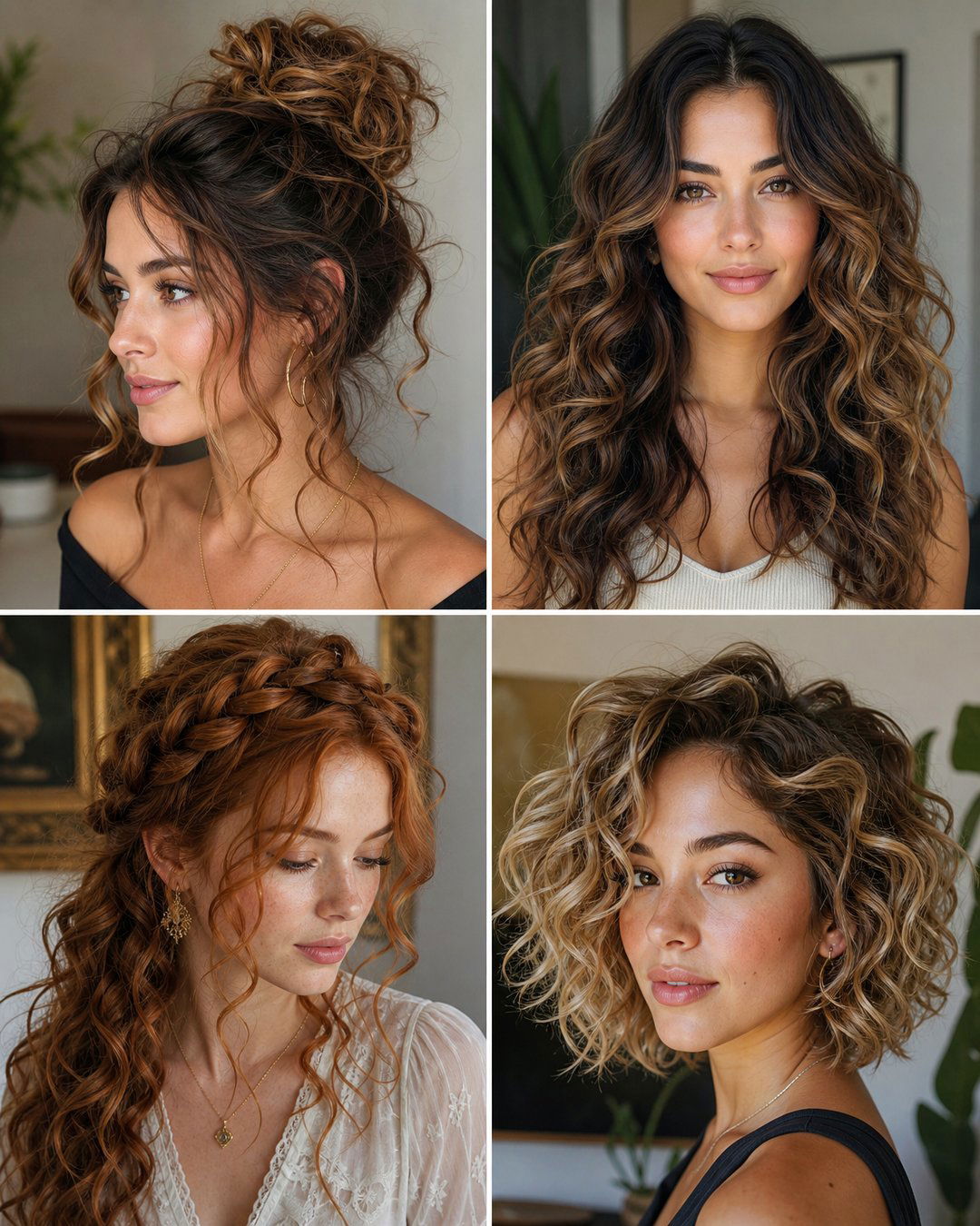 25 Loose Curl Hairstyles for Effortless Romantic Looks