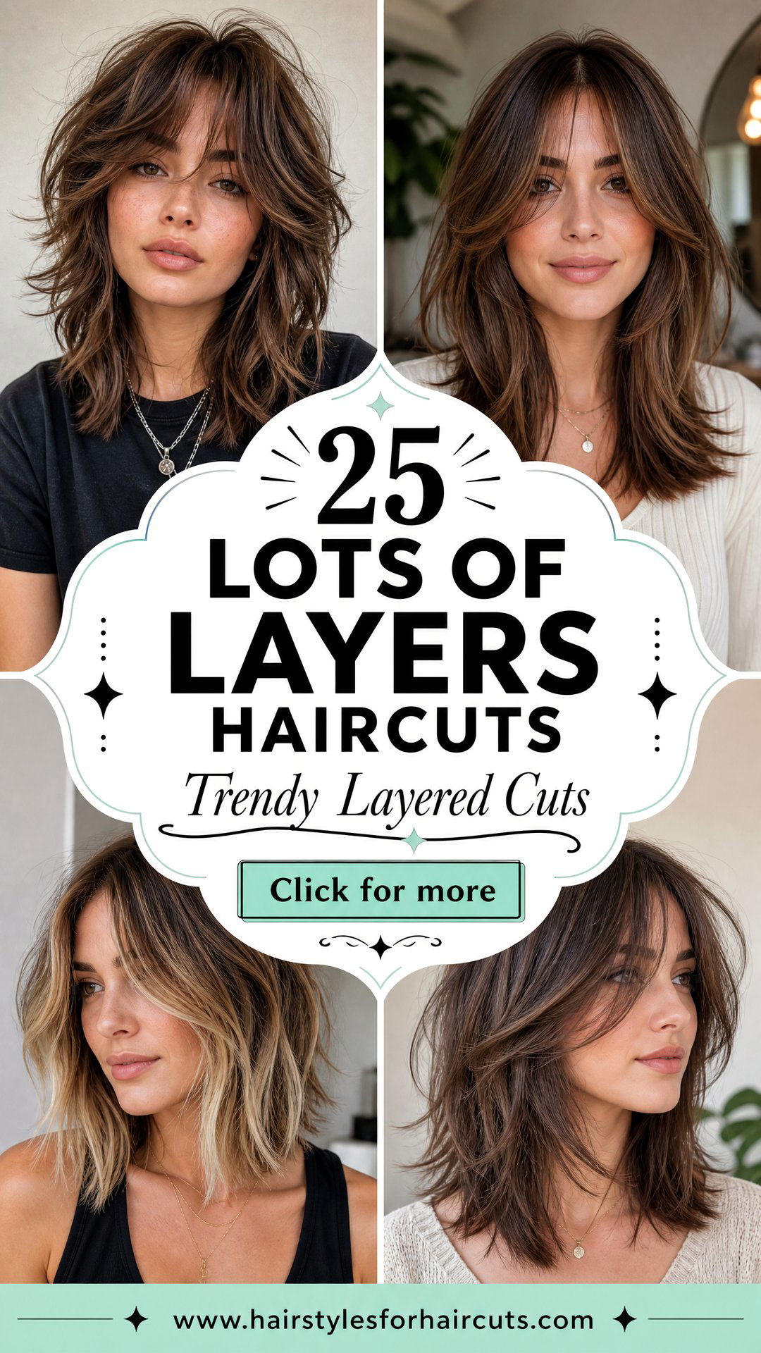 25 Lots of Layers Haircuts for Medium Hair Trendy Cuts - 25 Lots of Layers Haircuts for Medium Hair: Trendy Cuts