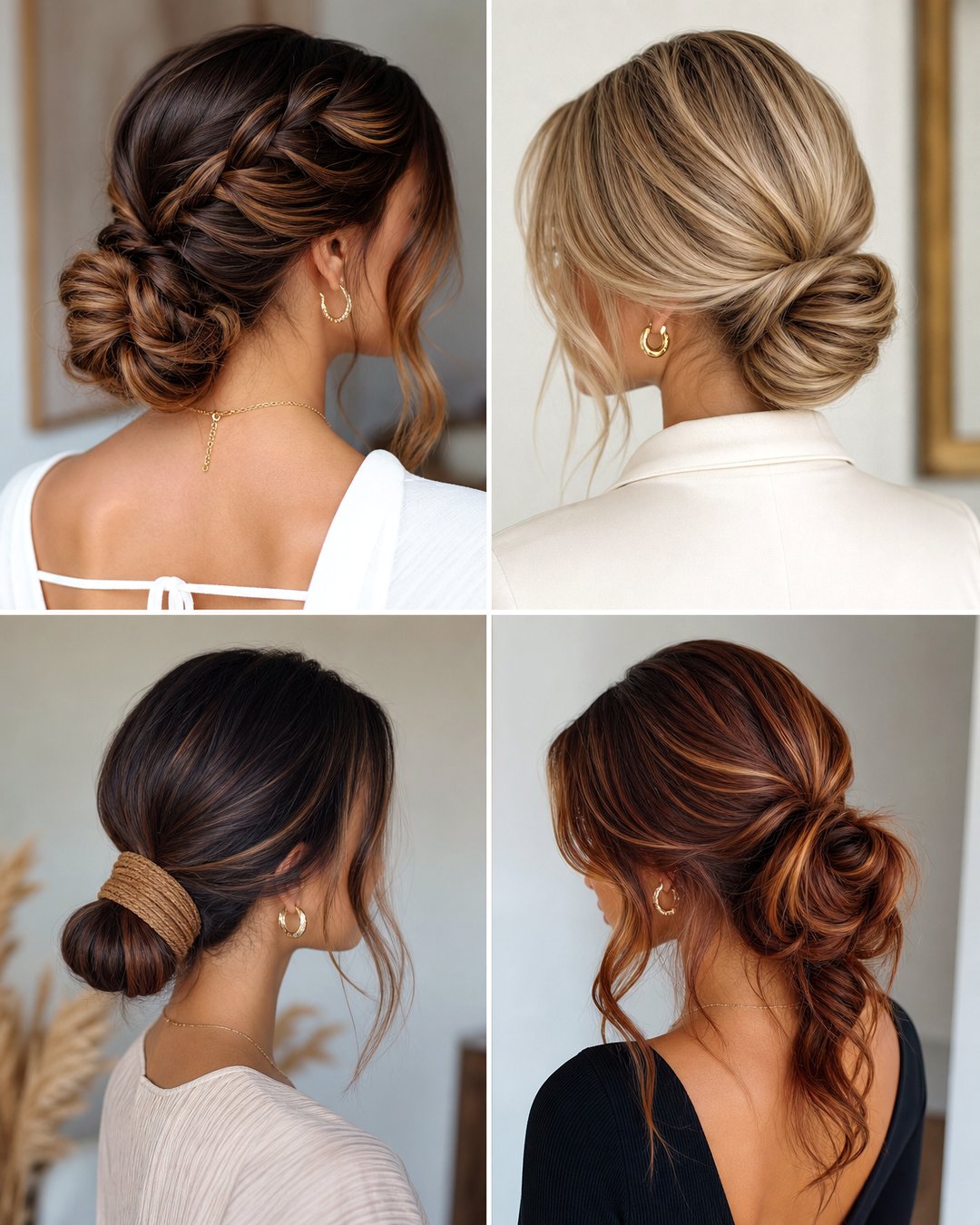 25 Low Bun Hairstyles Elegant and Easy Chic Looks