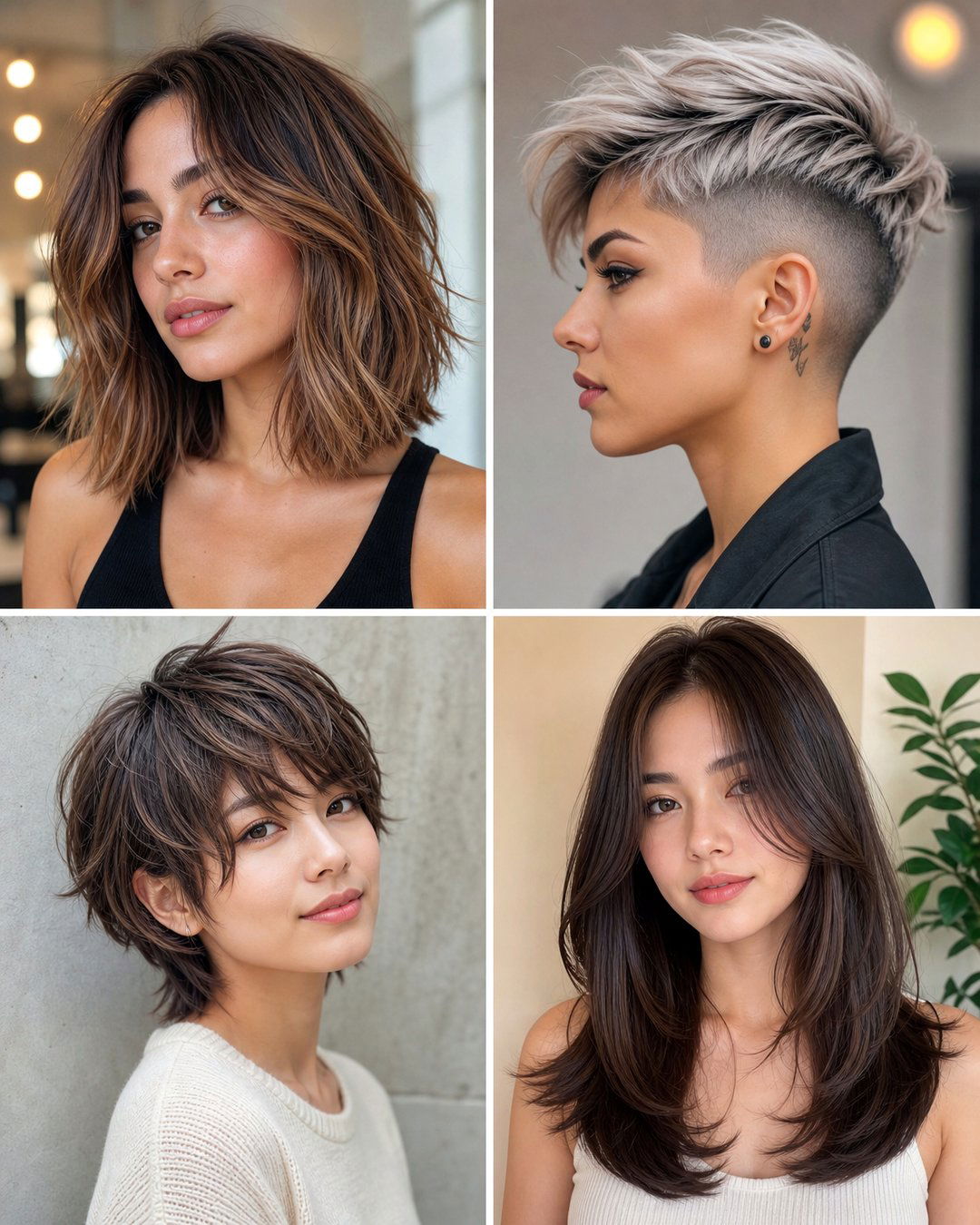 25 Low Maintenance Haircuts for Thick Straight Hair