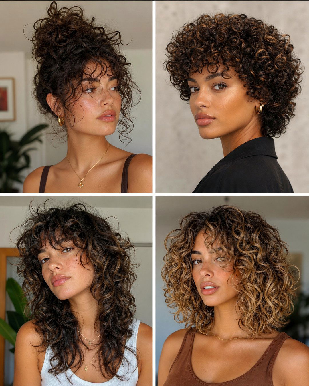 25 Low Maintenance Hairstyles for Fine Curly Hair Ideas