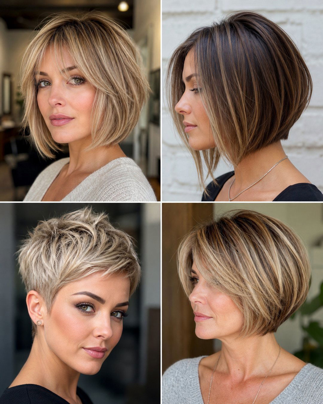 25 Low Maintenance Short Hairstyles for Fine Hair Ideas