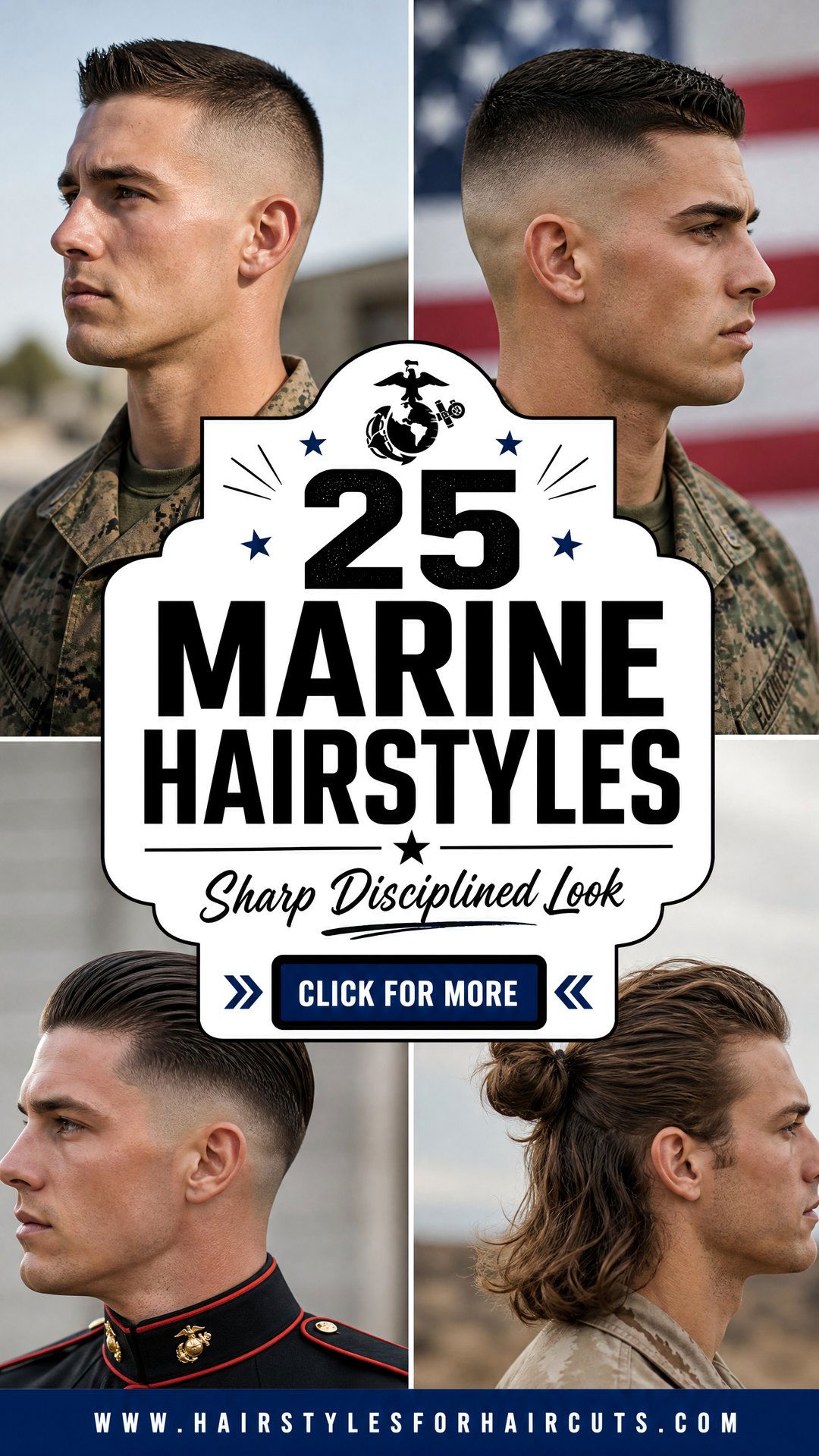 25 Marine Hairstyles for a Sharp Disciplined Look - 25 Marine Hairstyles for a Sharp, Disciplined Look