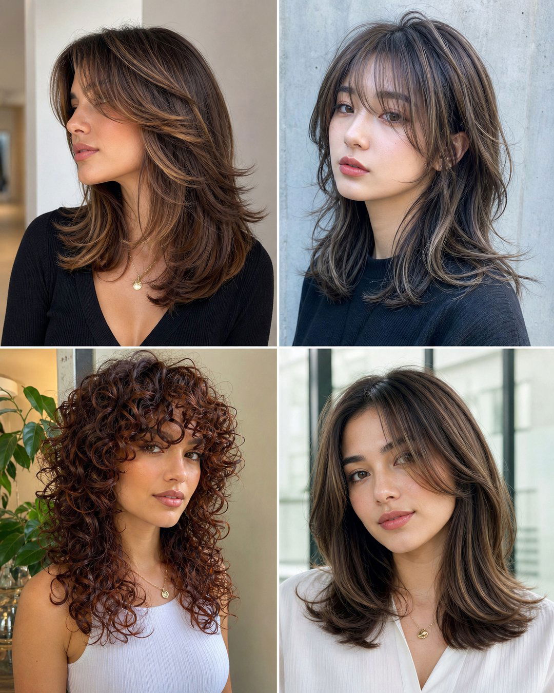 25 Medium Bottom Layer Haircuts for Effortless Style