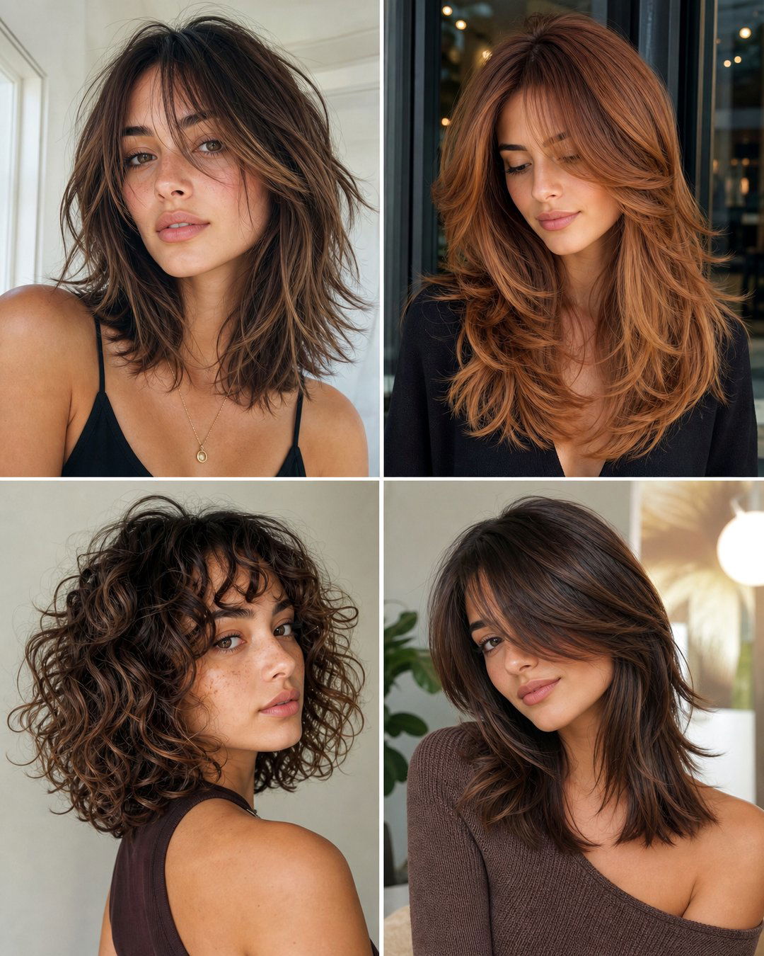 25 Medium Length Haircuts for Thick Hair to Try Now