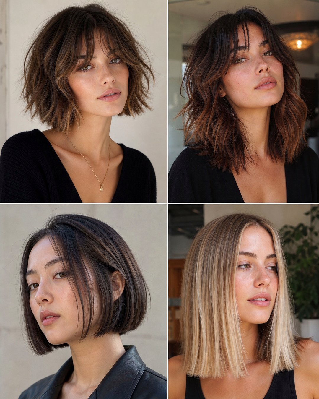 25 Medium Length Hairstyles for Fine Straight Hair