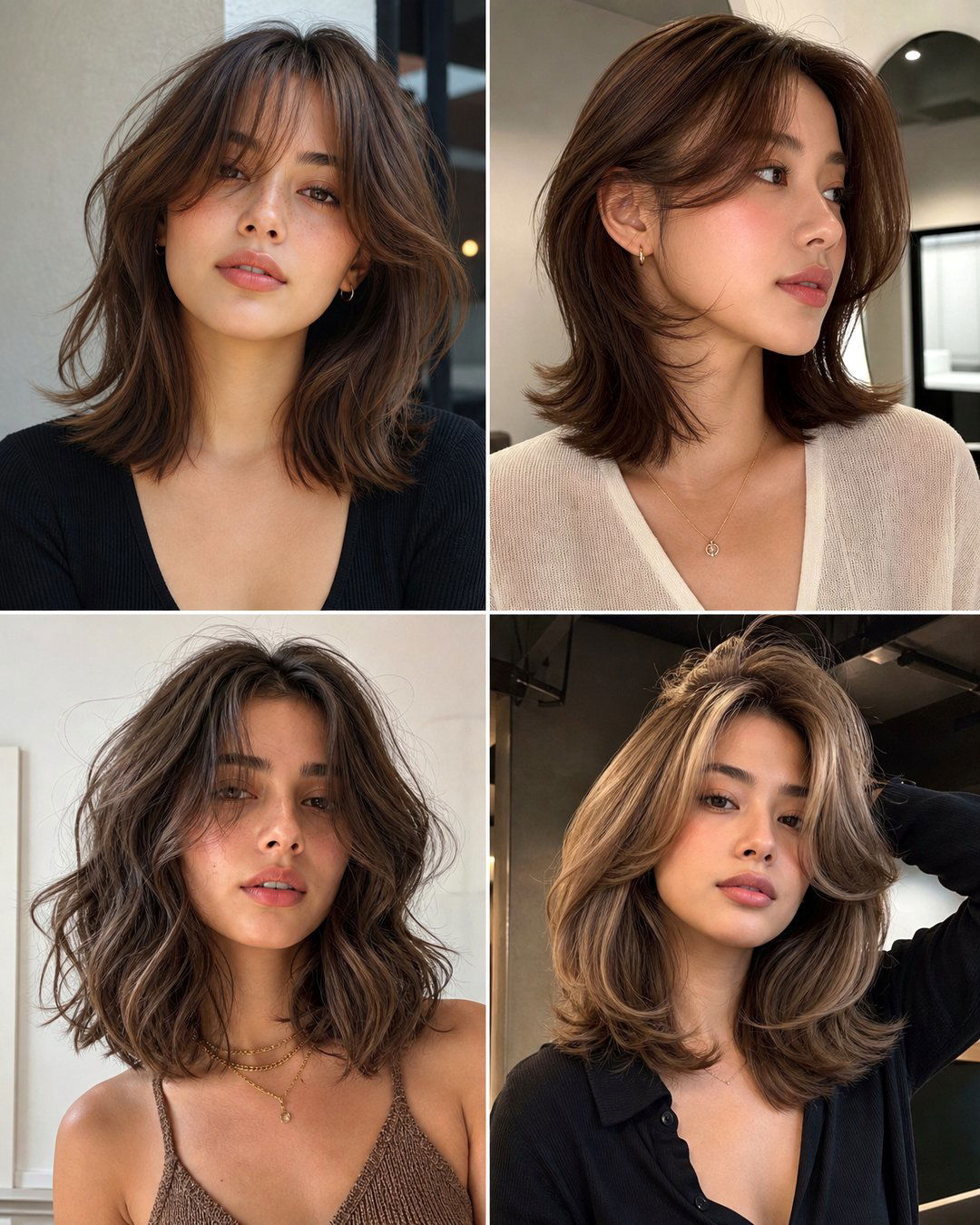 25 Medium Length Womens Hairstyles to Try Now