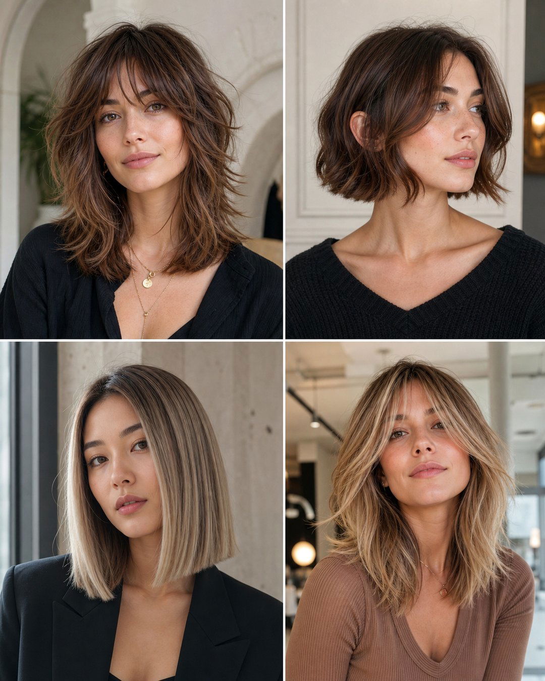 25 Medium Long Hairstyles for Thin Hair Volume