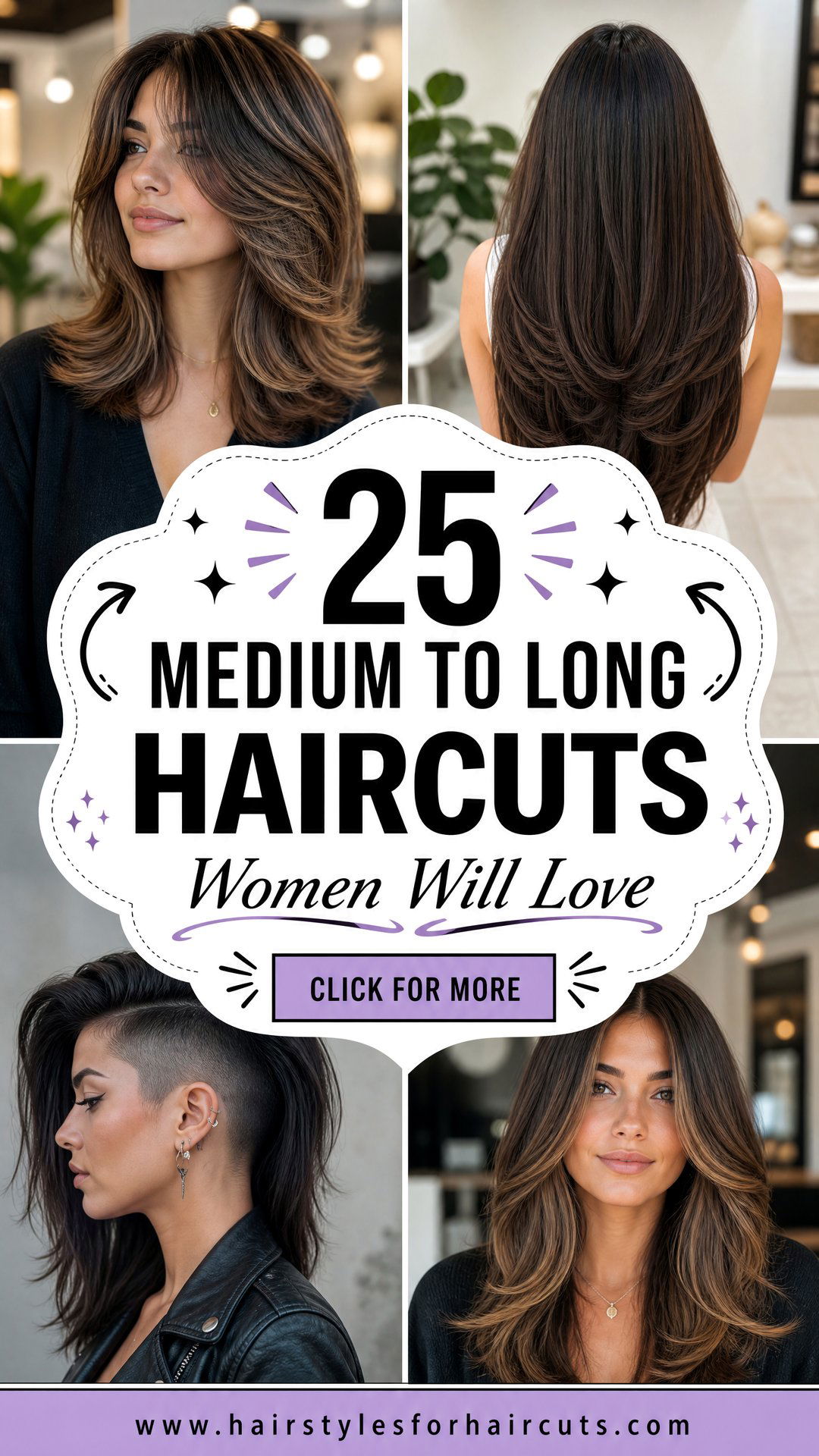 25 Medium to Long Haircuts for Women to Love - 25 Medium to Long Haircuts for Women to Love