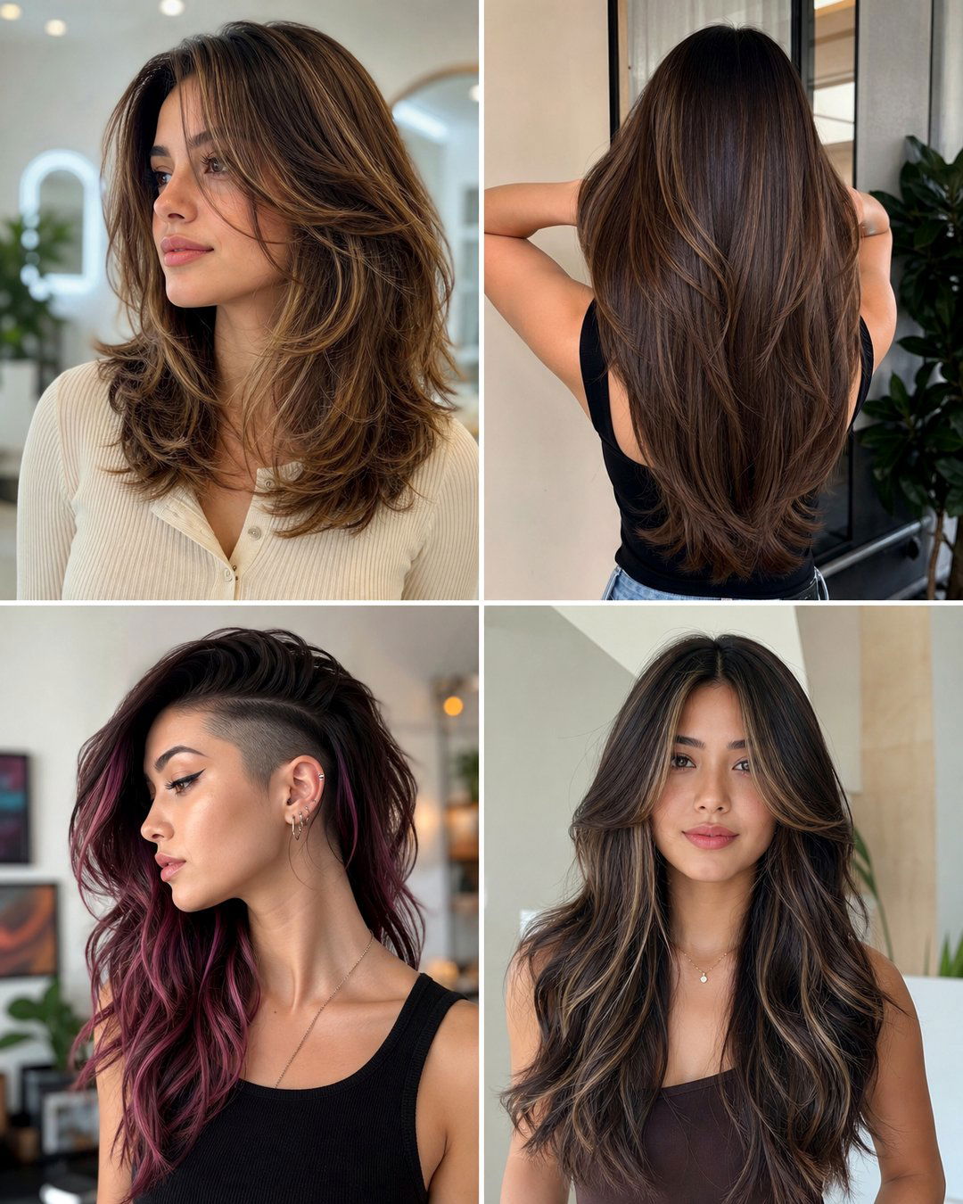 25 Medium to Long Haircuts for Women to Love