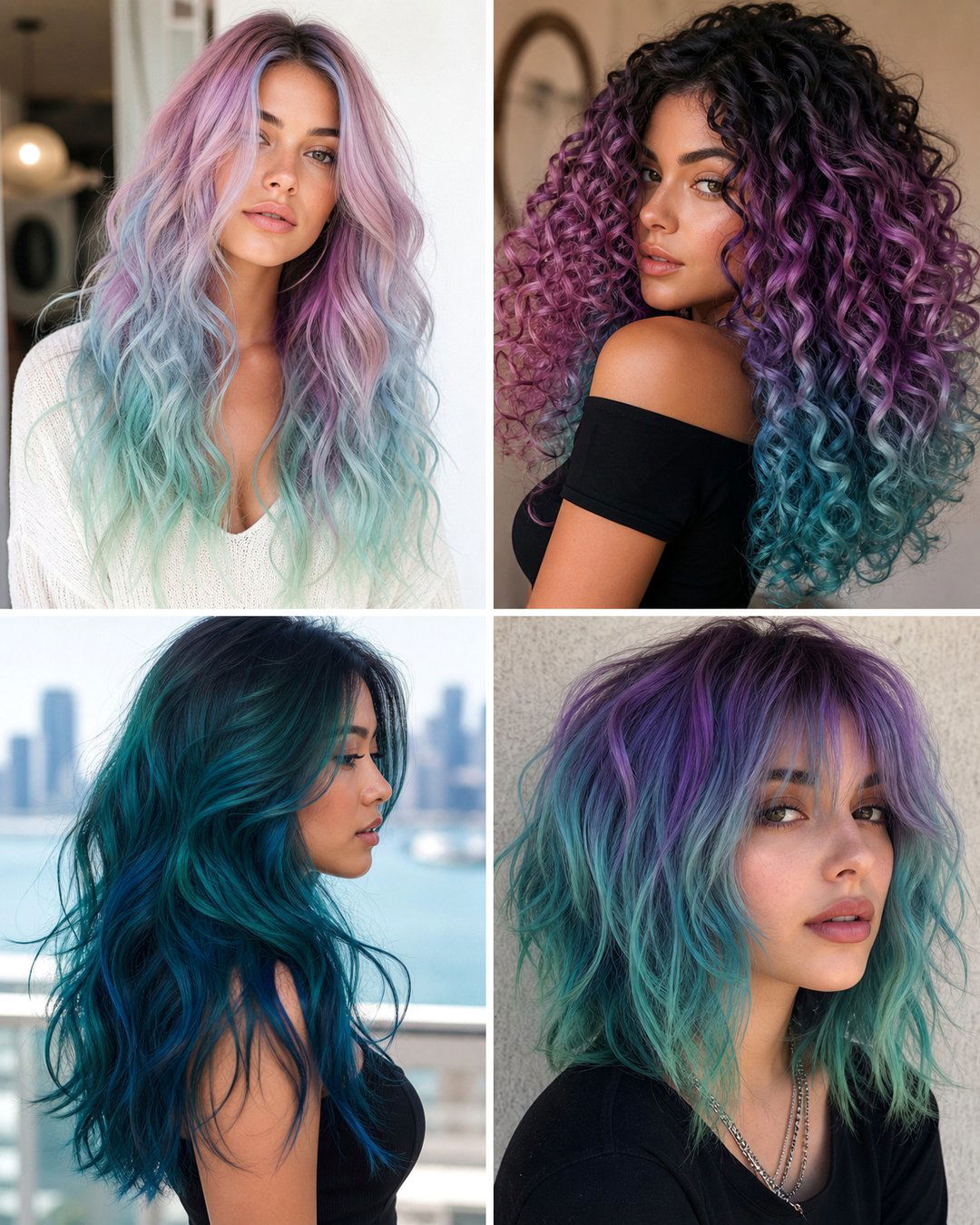 25 Mermaid Haircuts for Stunning Flowing Locks