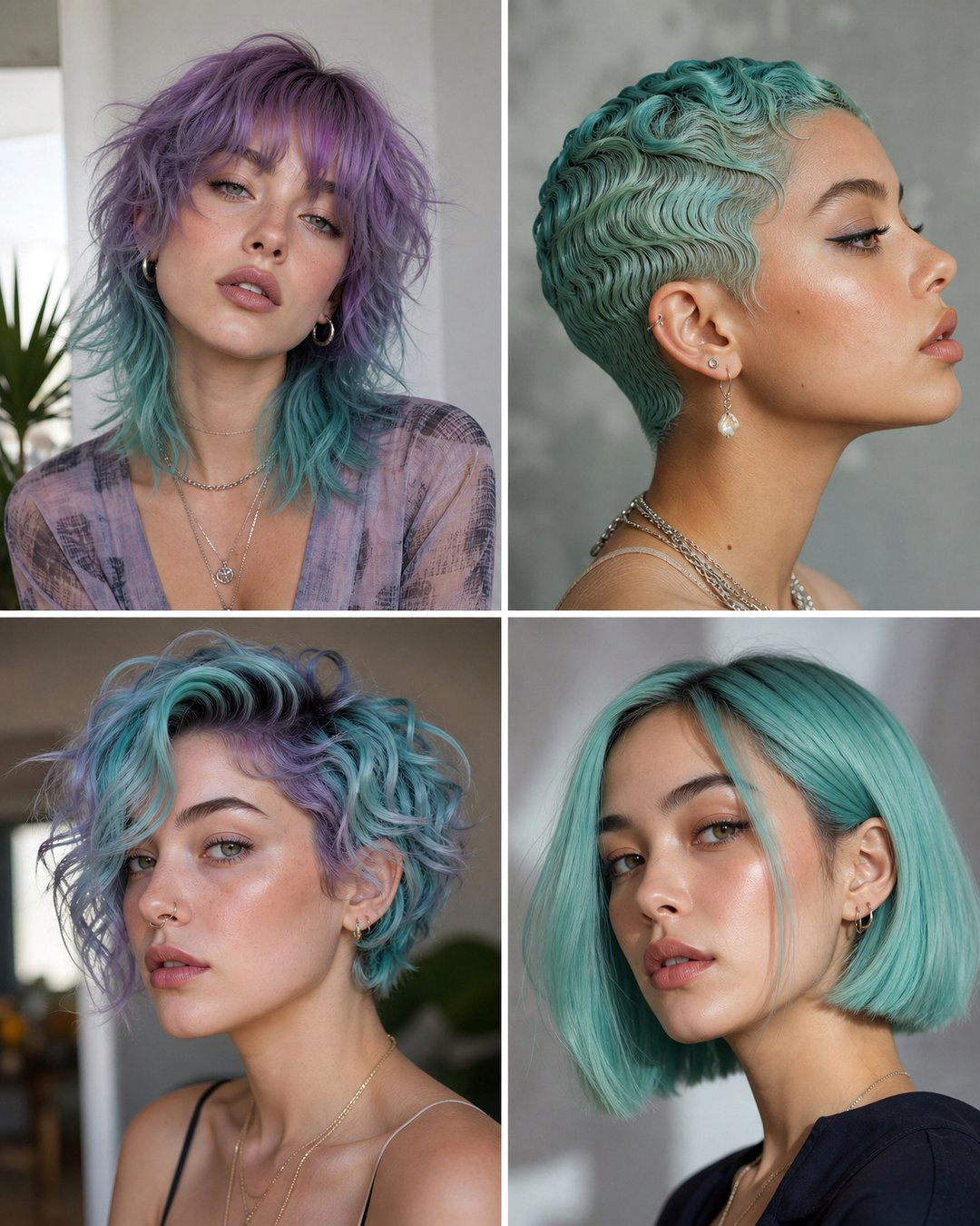 25 Mermaid Hairstyles for Short Hair Inspiration